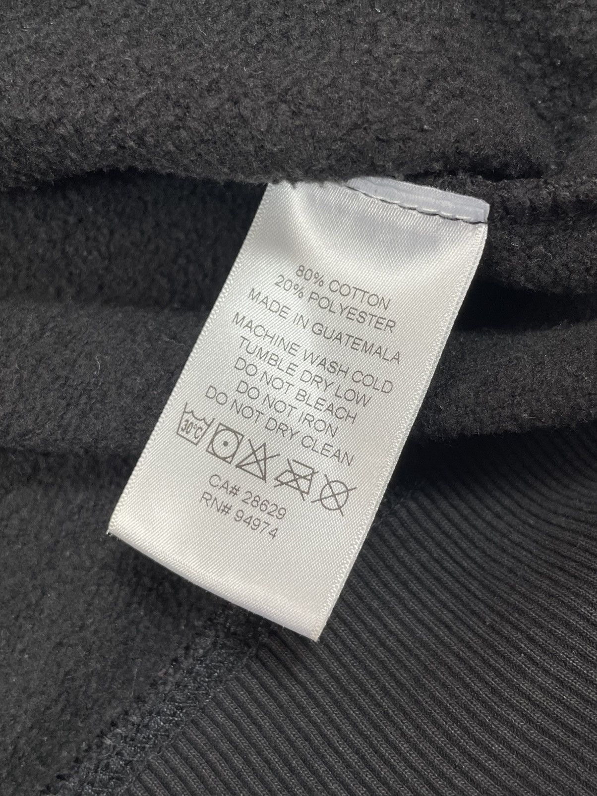 Stussy Vintage Stussy Black Sweatshirt Big Logo Crewneck L Size US L / EU 52-54 / 3 - 7 Thumbnail