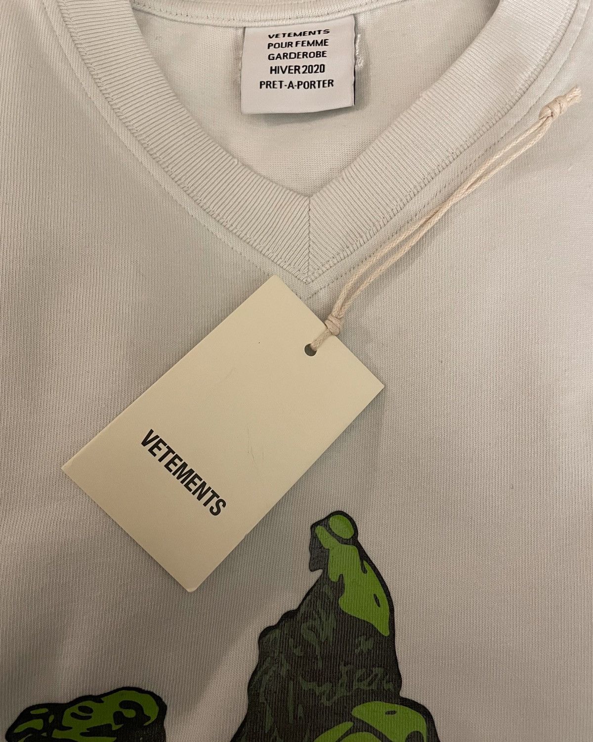 Vetements VETEMENTS FW20 Dark Web Silk Road T-Shirt - White M Size US M / EU 48-50 / 2 - 9 Thumbnail