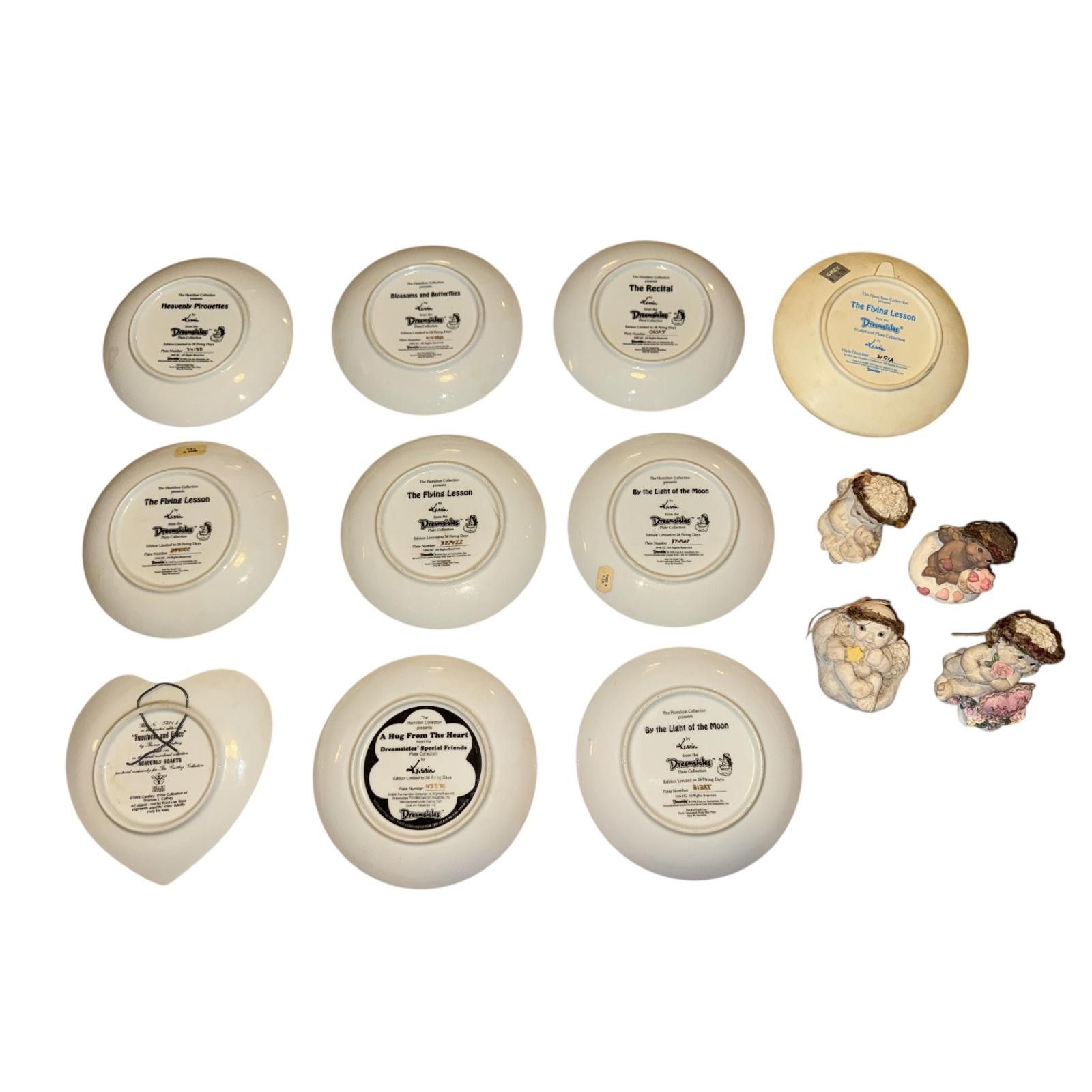 Unknown London Vintage Dreamsicles Cherub Decorative Plates + Figurines Set Size ONE SIZE - 4 Thumbnail