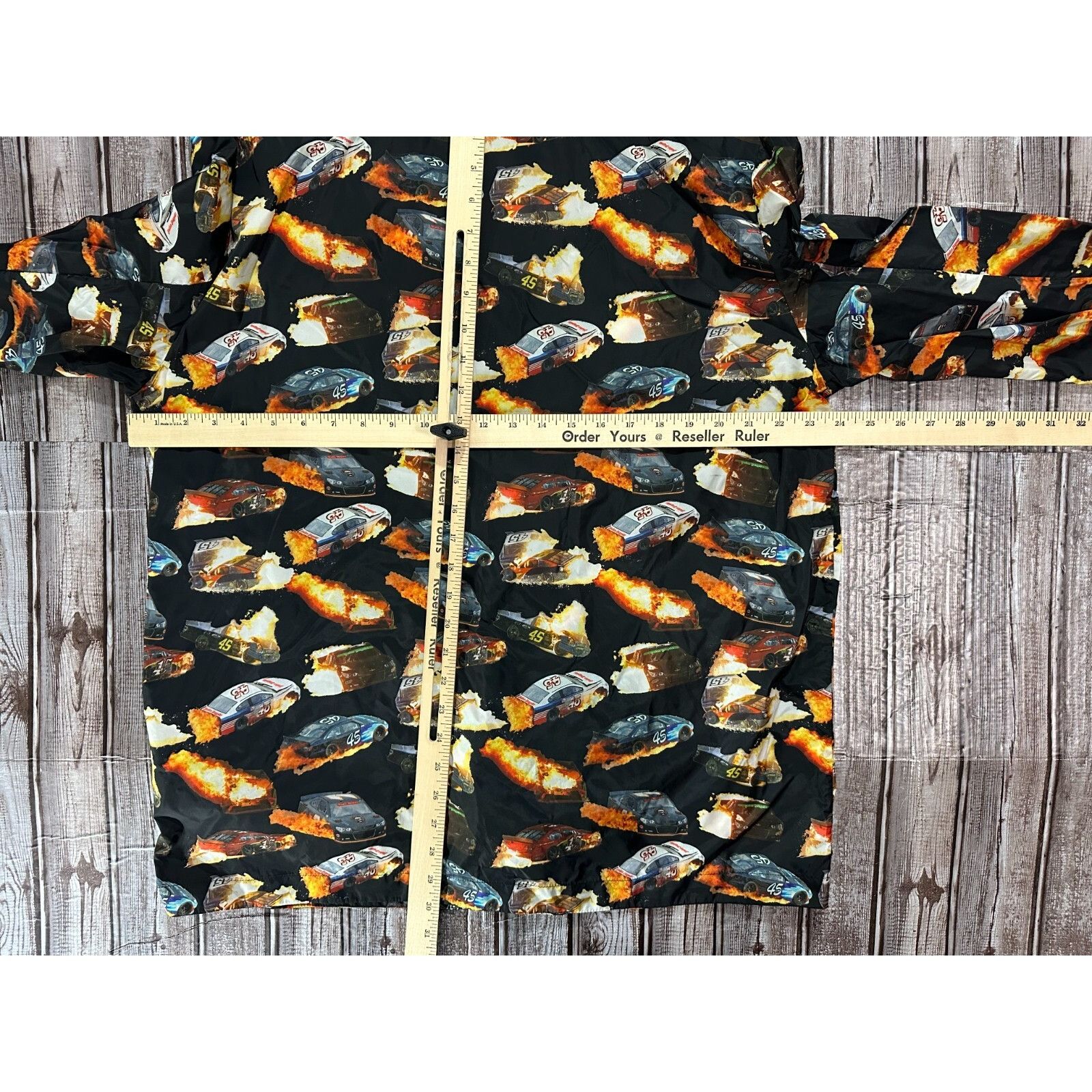 Palm Angels Palm Angels burning race car Track Jacket size Medium multi Size US M / EU 48-50 / 2 - 5 Thumbnail