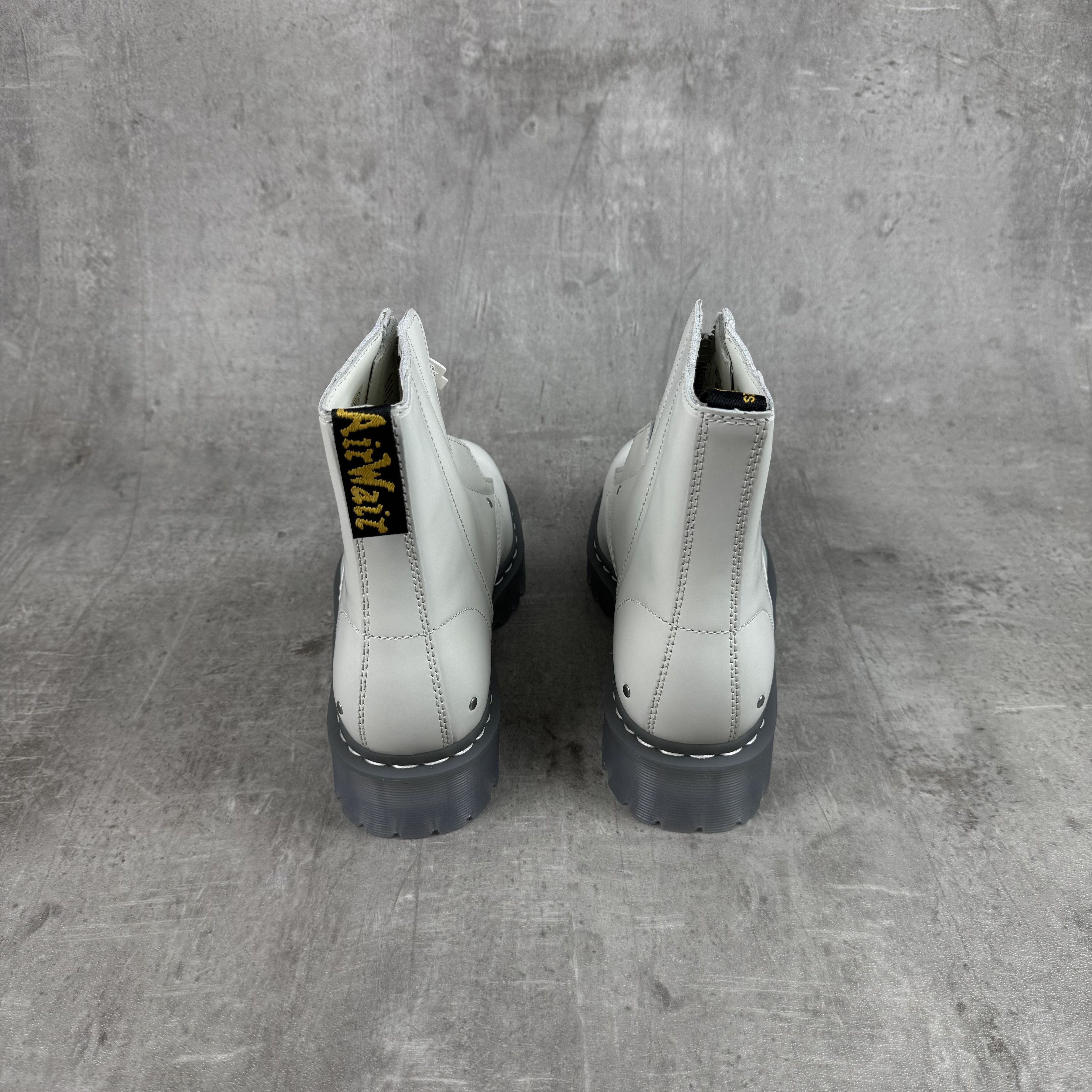 A-COLD-WALL* × Dr. Martens A COLD WALL ACW X DR DOC MARTENS B1460 BEX Boots Grey Size US 8 / EU 41 - 5 Thumbnail