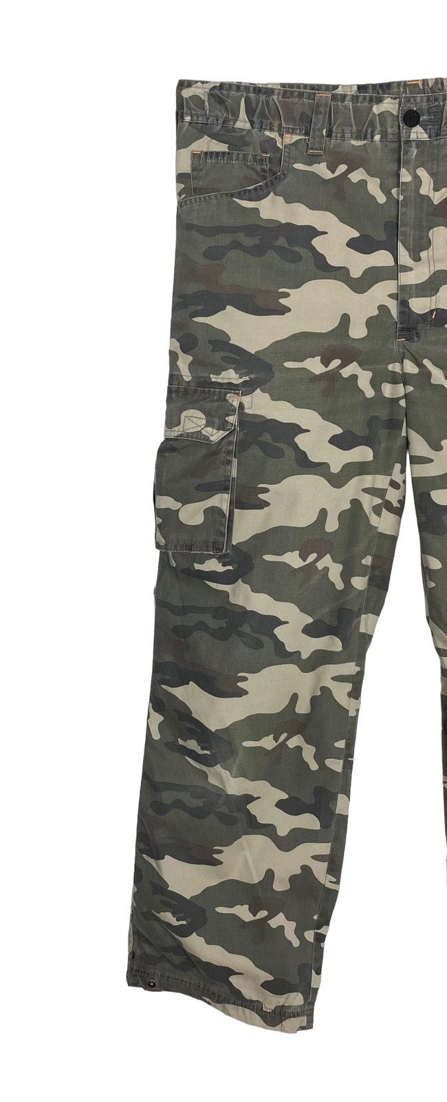 Vintage Rare‼️ Vintage Cargo Camouflage Trousers Size US 37 - 2 Thumbnail