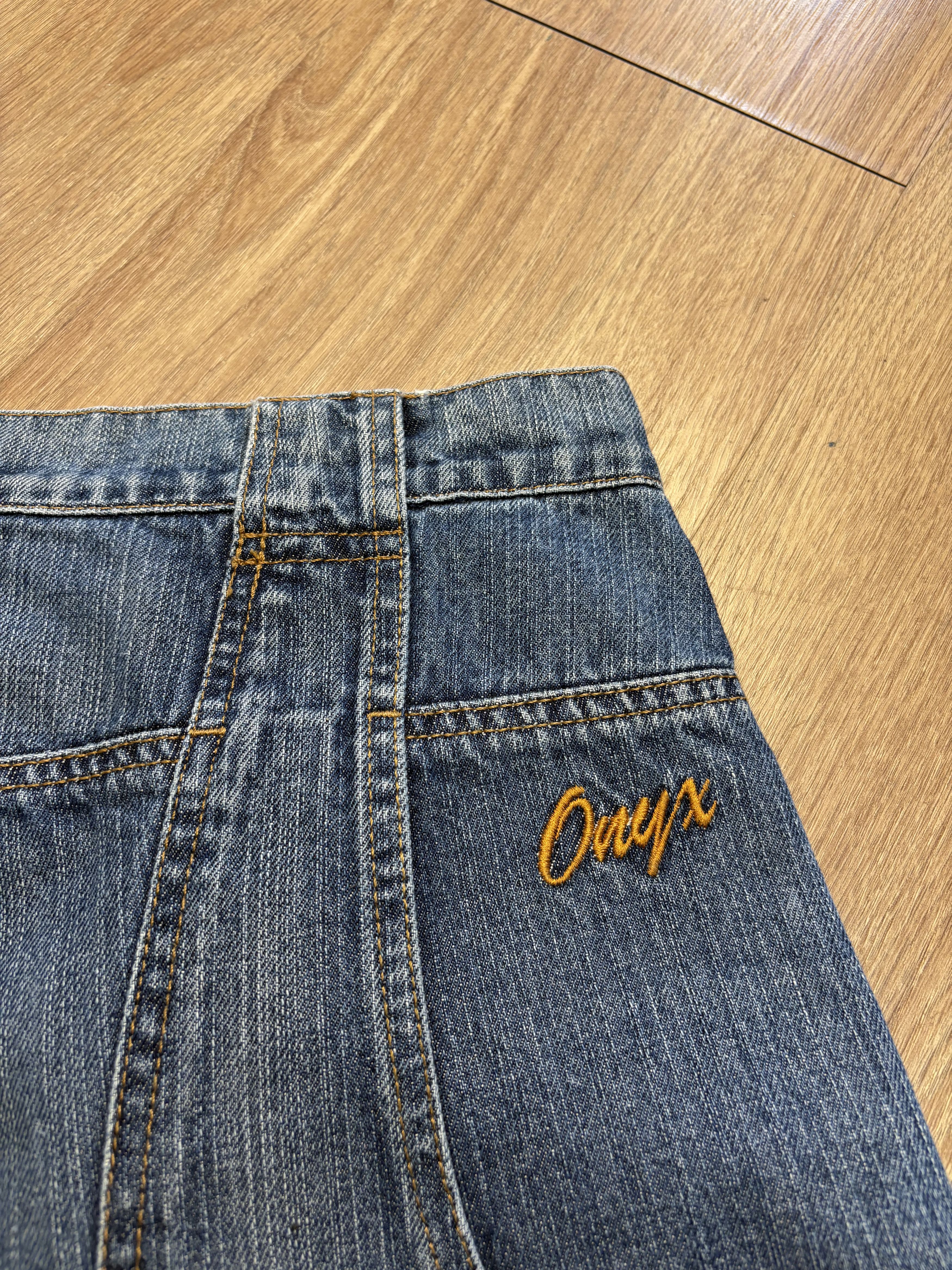 Vintage Onyx Denim 90s Super Baggy Carpenter Denim Jeans (32x32) Size US 32 / EU 48 - 8 Thumbnail