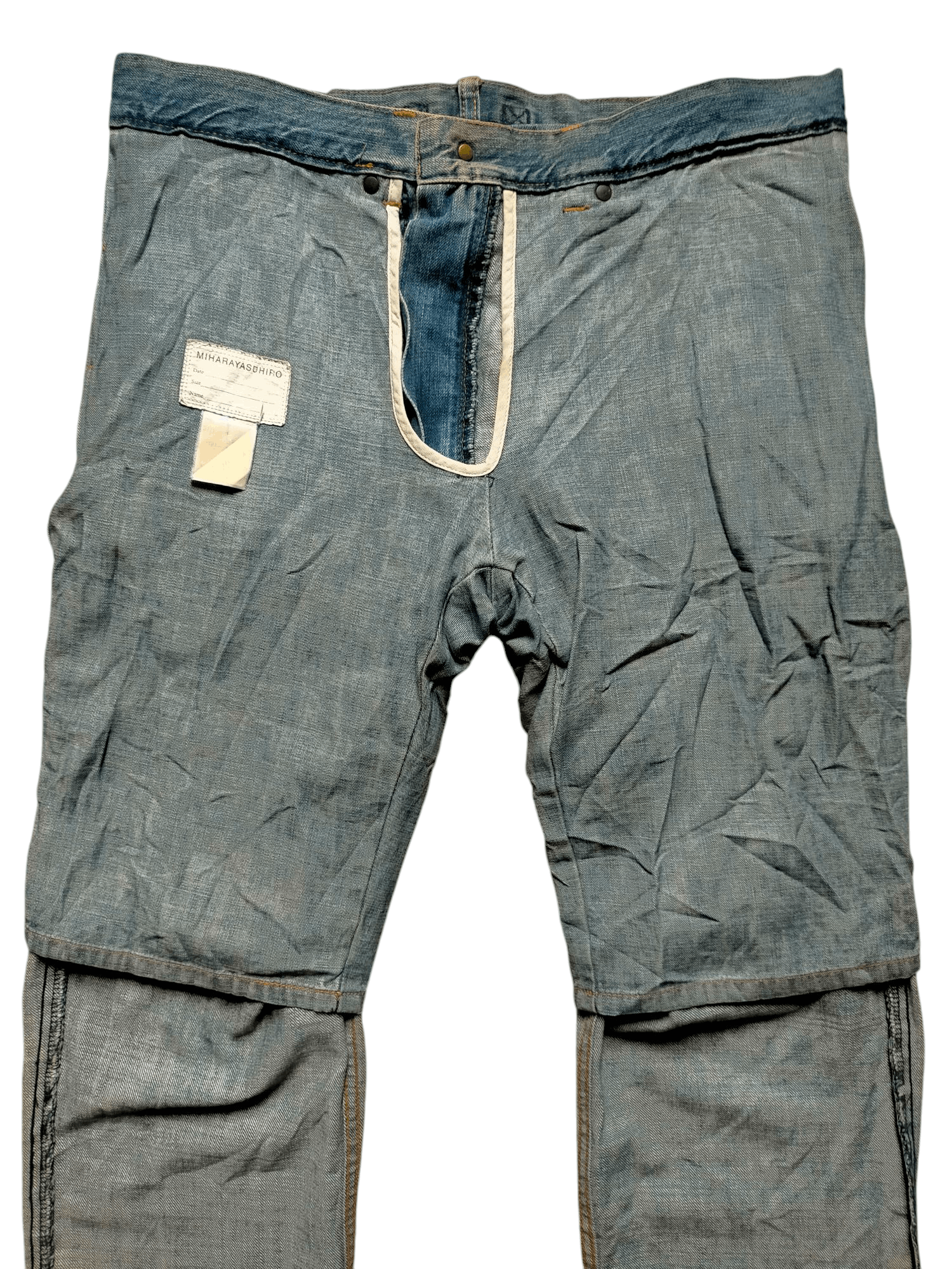 Maison MIHARA YASUHIRO Maison MIHARAYASUHIRO ⚡RARE Denim Pants Size US 34 / EU 50 - 4 Thumbnail
