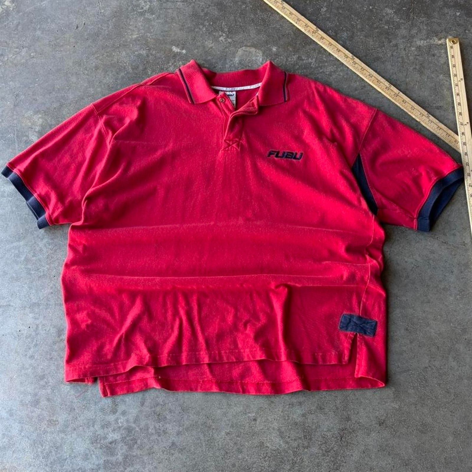 Fubu 2000s fubu oversized polo Size US XXL / EU 58 / 5 - 2 Thumbnail