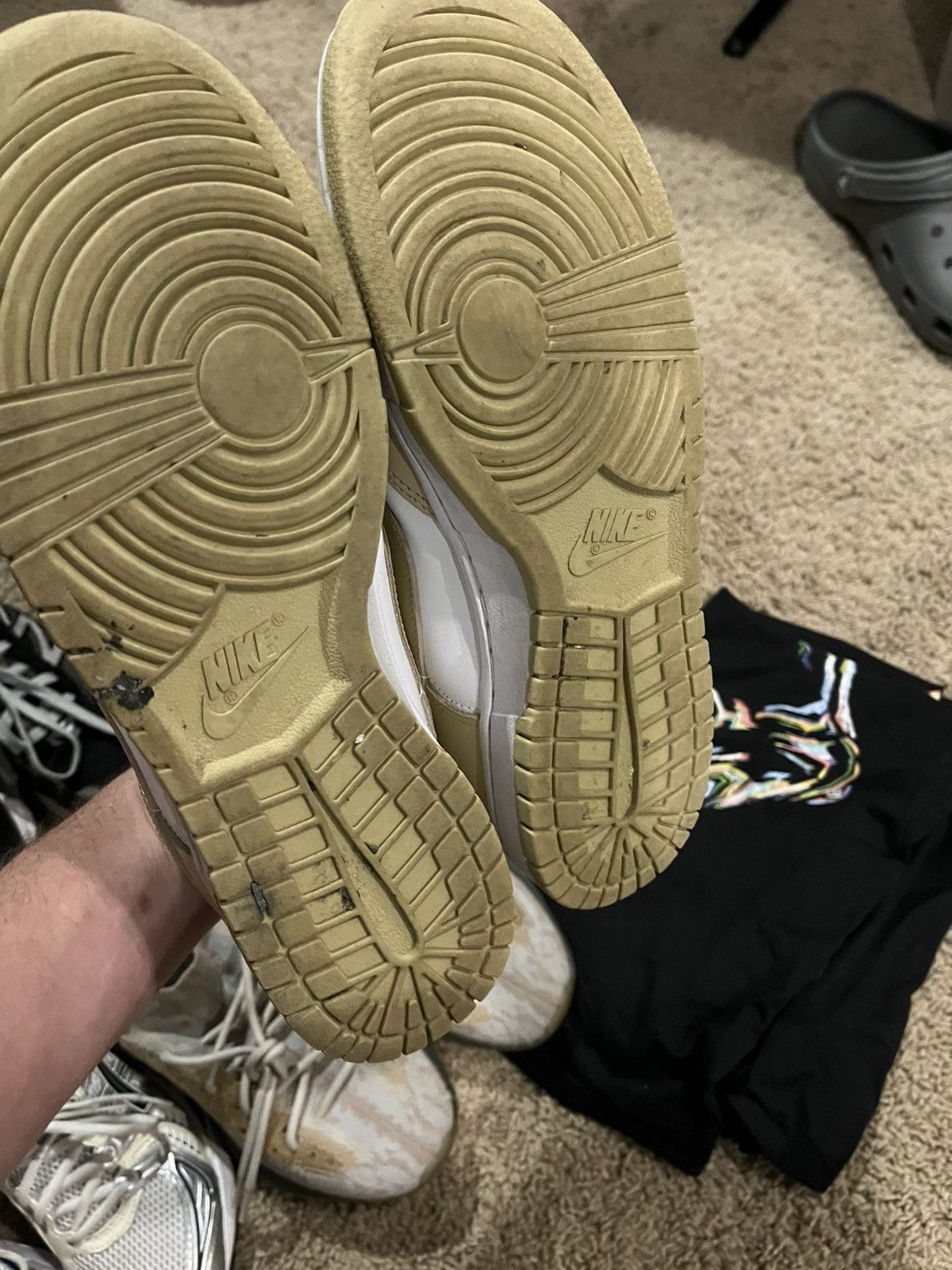 Nike tan nike dunks Size US 9 / EU 42 - 3 Thumbnail