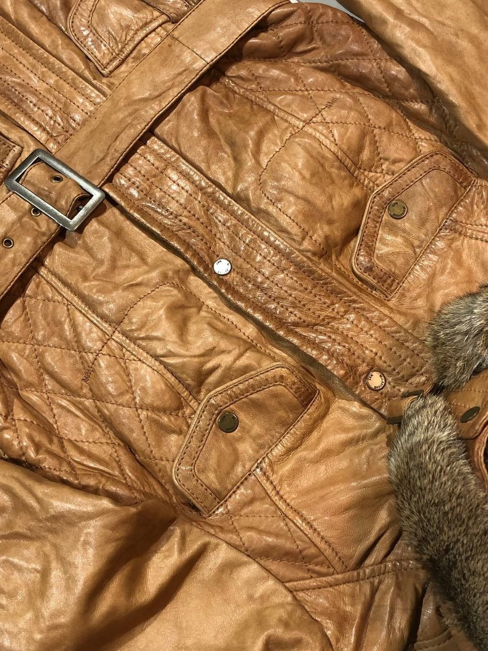 Milestone Milestone Autumn/Winter Leather Jacket Wooman Size M / US 6-8 / IT 42-44 - 10 Thumbnail