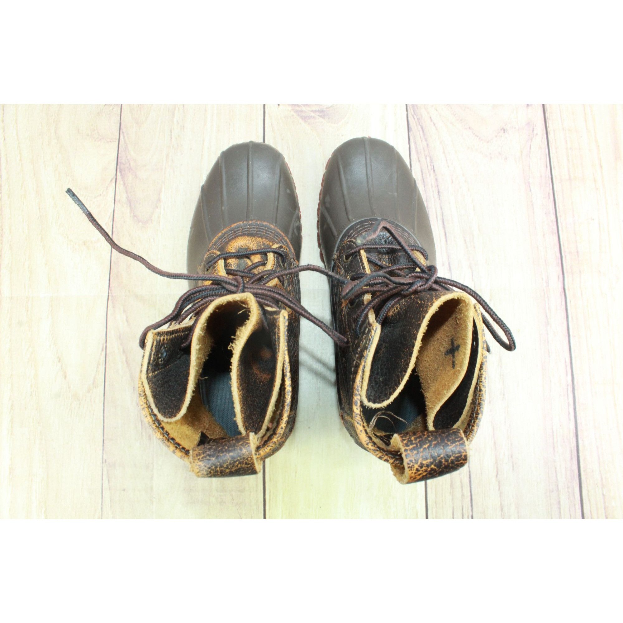 L.L. Bean LL Bean Women's Bean Boot Bison Dark Brown Brick Red Size 6 Size US 6 / IT 36 - 8 Thumbnail
