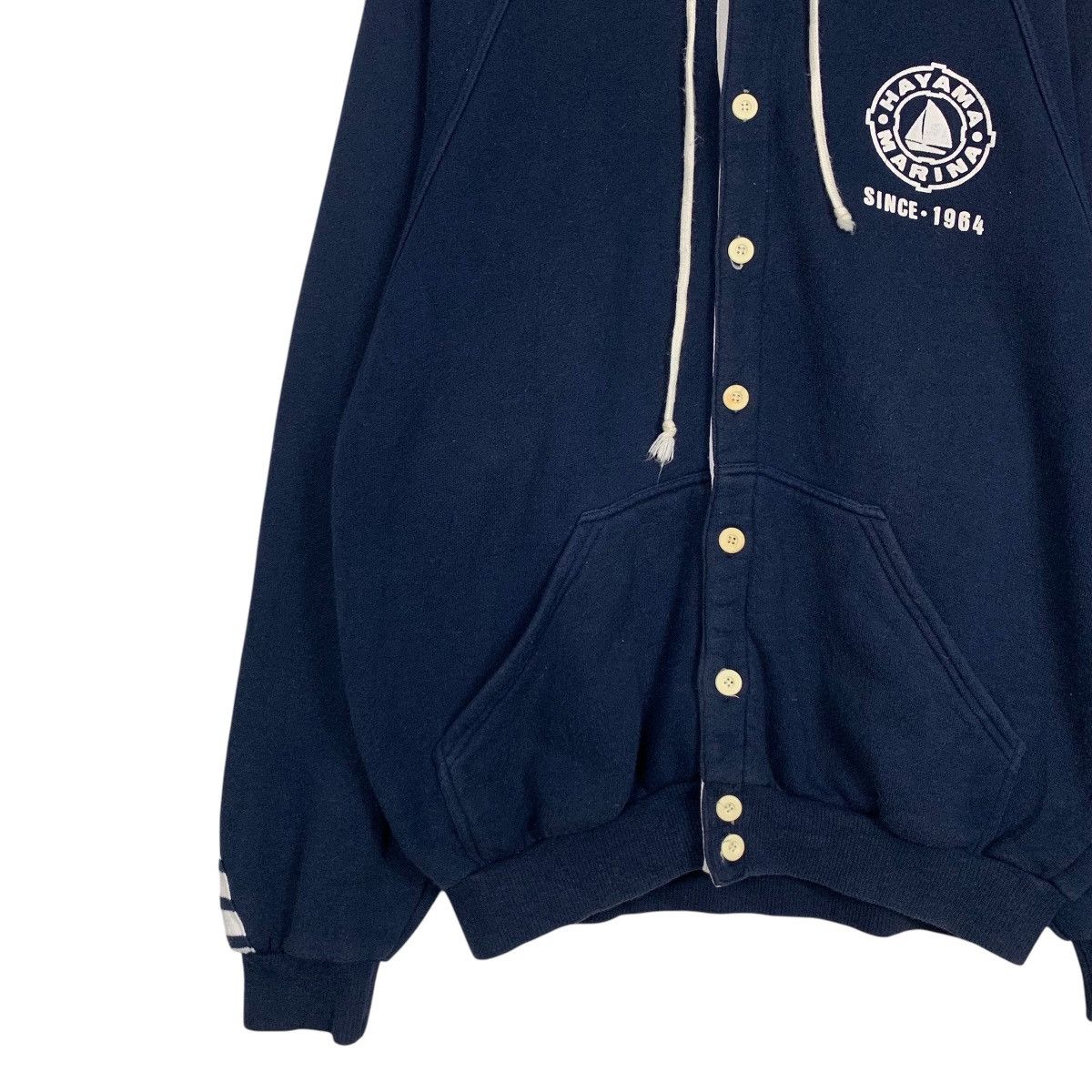 Japanese Brand HAYAMA MARINA Yacht Club Varsity Hoodies #2234-C99 Size US M / EU 48-50 / 2 - 3 Thumbnail