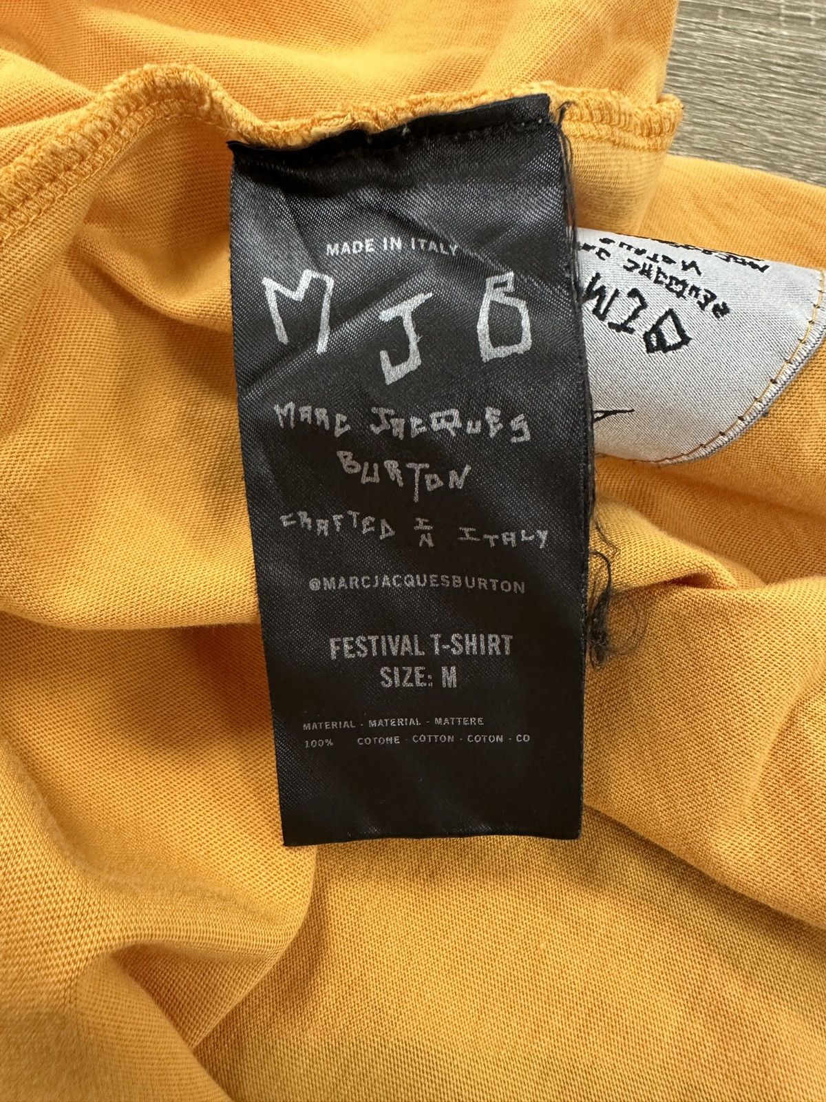 Hypebeast Marc Jacques Burton Festival tee oversize hype Italy y2k og Size US M / EU 48-50 / 2 - 13 Thumbnail