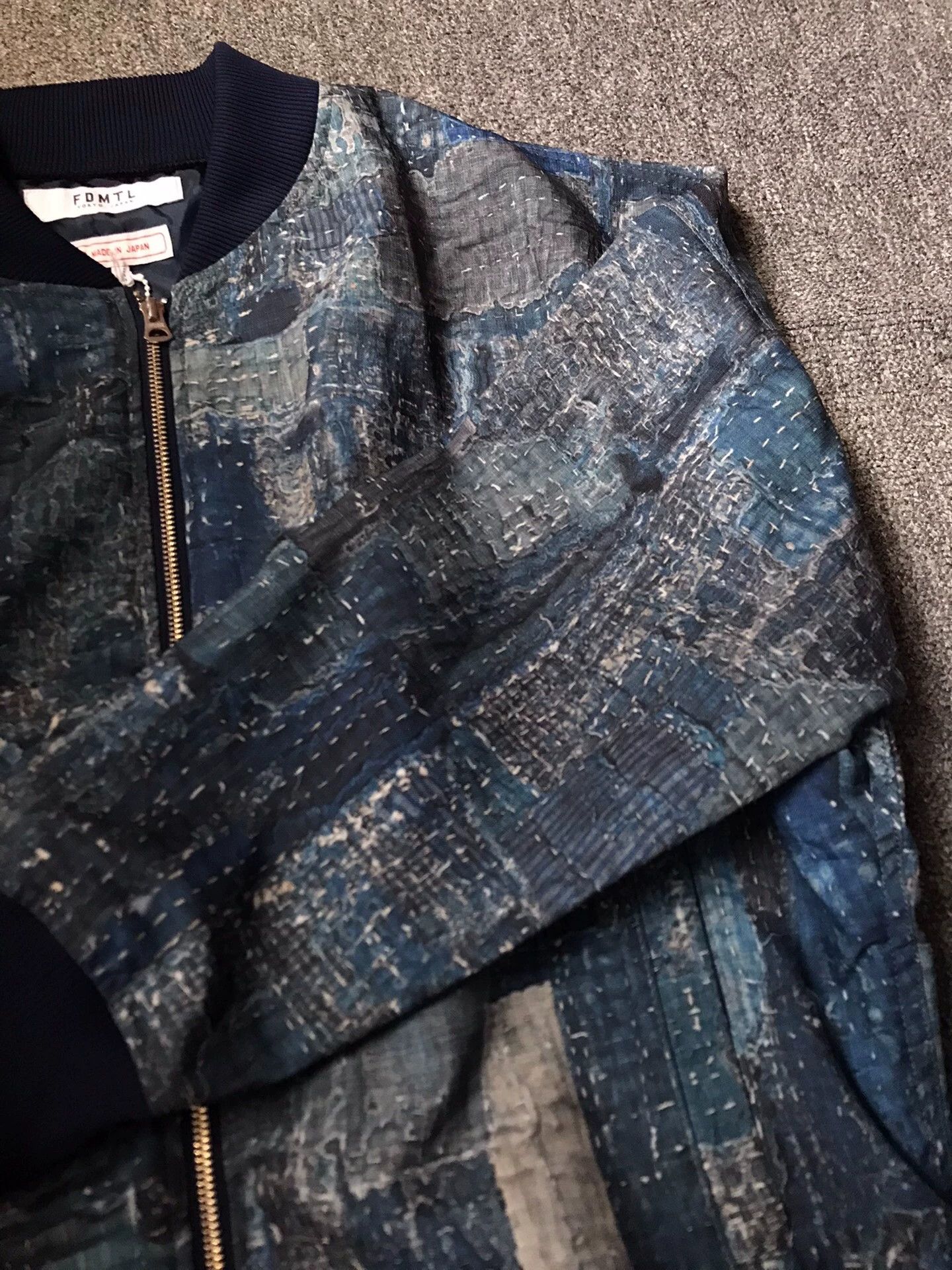 FDMTL Fdmtl Denim Baseball Collar Jacket 3 Made in Japan Size US L / EU 52-54 / 3 - 5 Thumbnail