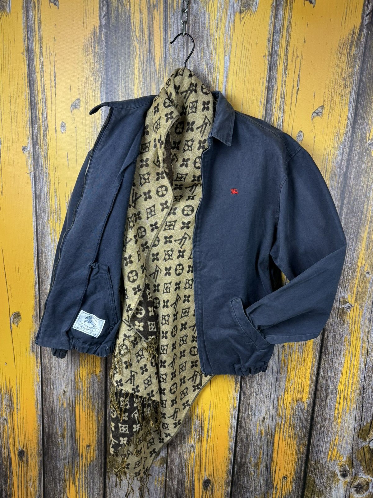 Burberrys Vintage Bomber Golf Jacket Archive Size XS
