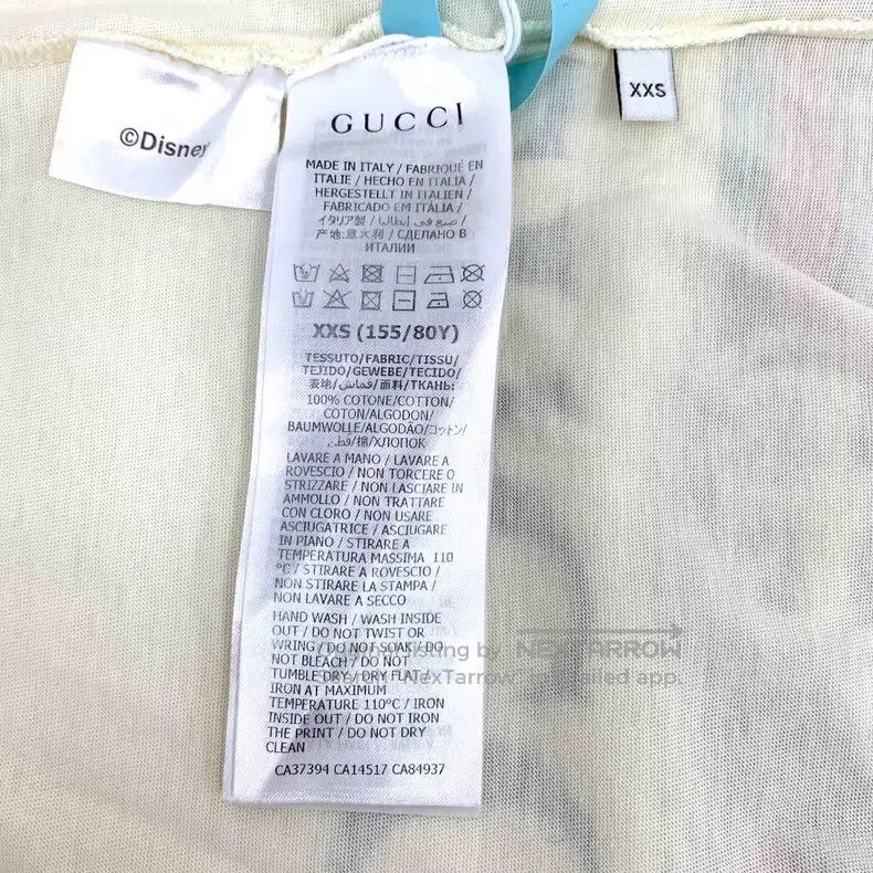 Gucci Gucci 20-year limited beige Mickey print cotton short-slee Size XXS / US 00 / IT 34 - 6 Thumbnail