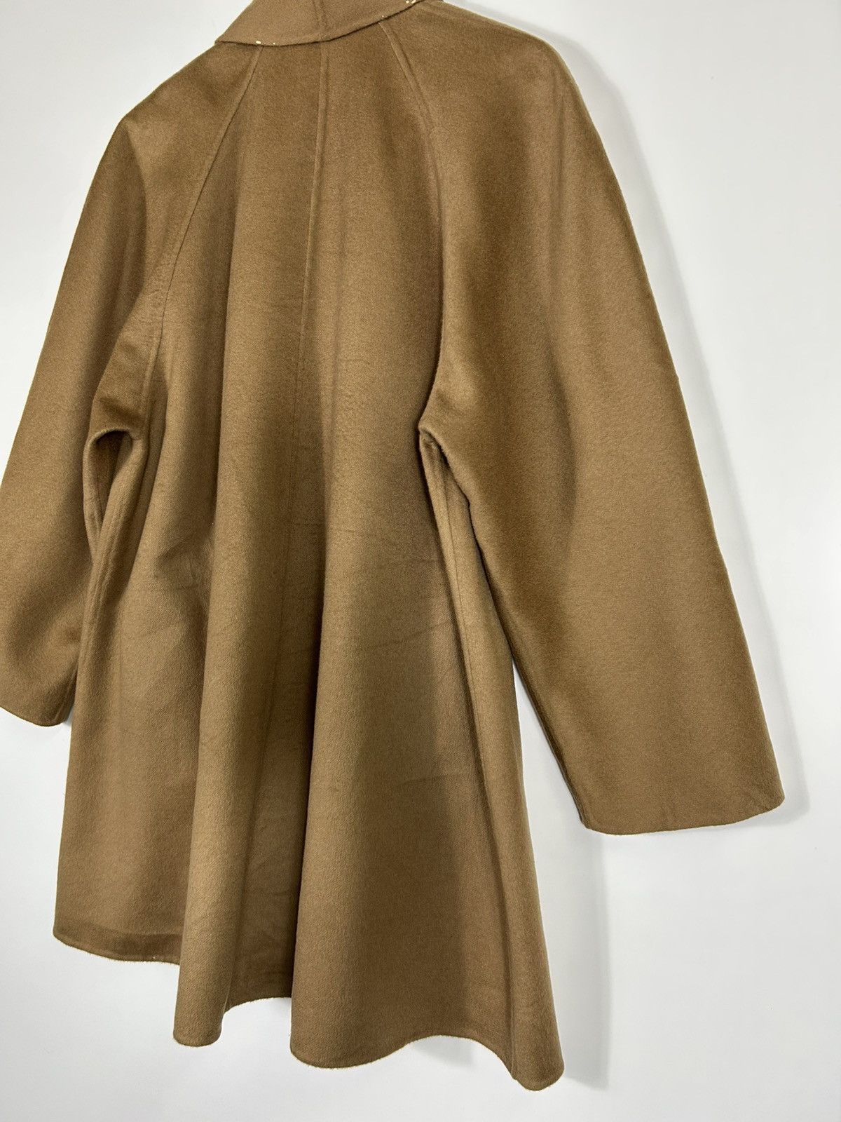 Designer ⚡️Vintage Gerardi Italy Cashmere Buttonless Jacket Size M / US 6-8 / IT 42-44 - 17 Thumbnail