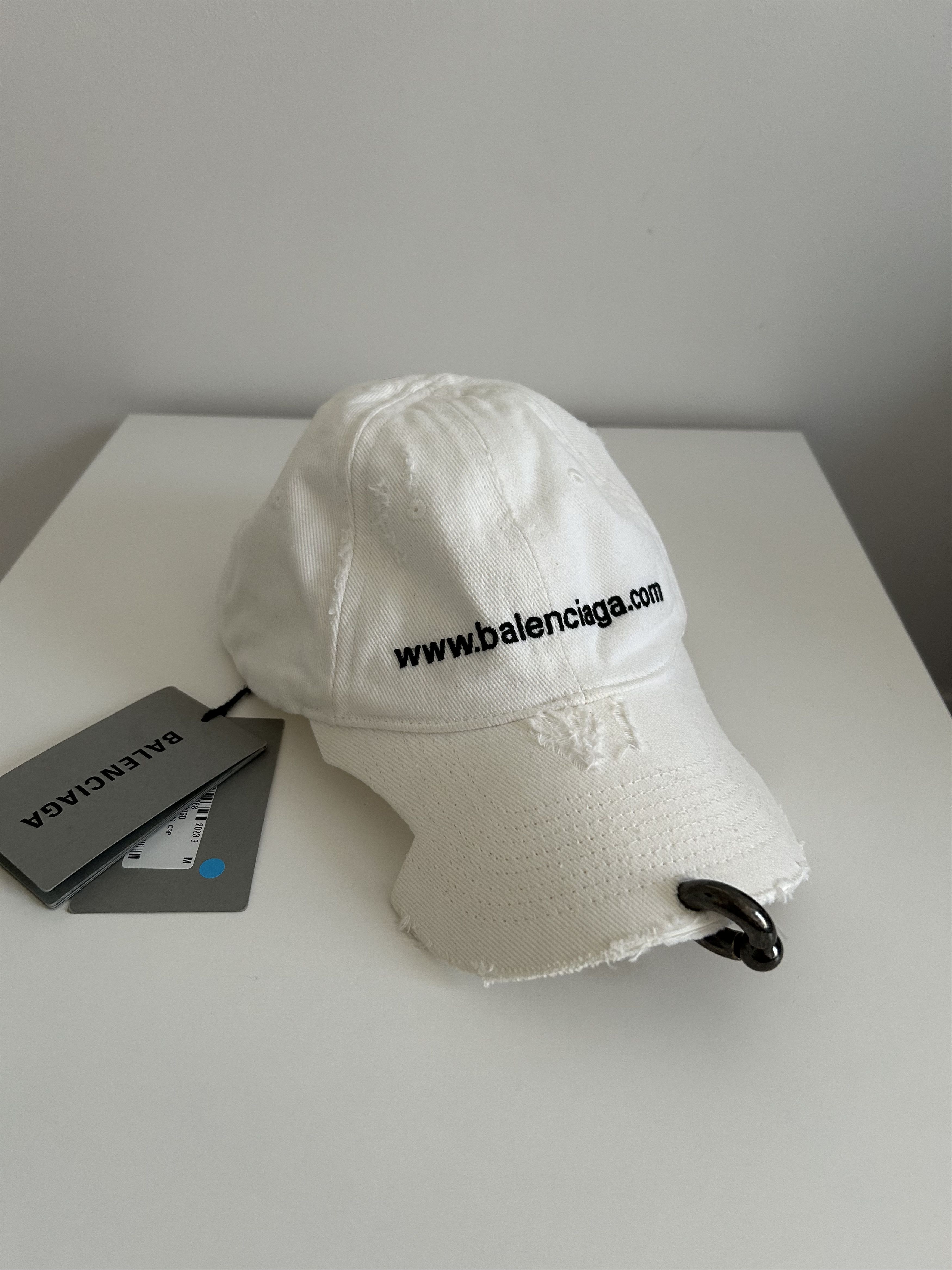 Balenciaga Balenciaga S23 Front Piercing Cap | Grailed
