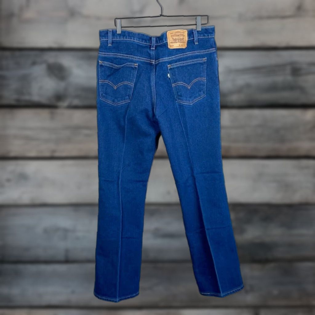 Levi's VTG Levi's 517 Jeans Bootcut Mens 36 x 31 Blue USA Made Denim 5-Pocket Pockets Vintage 1998 2017 Model 517 Grunge Retro Classic Size US 36 / EU 52 - 1 Thumbnail