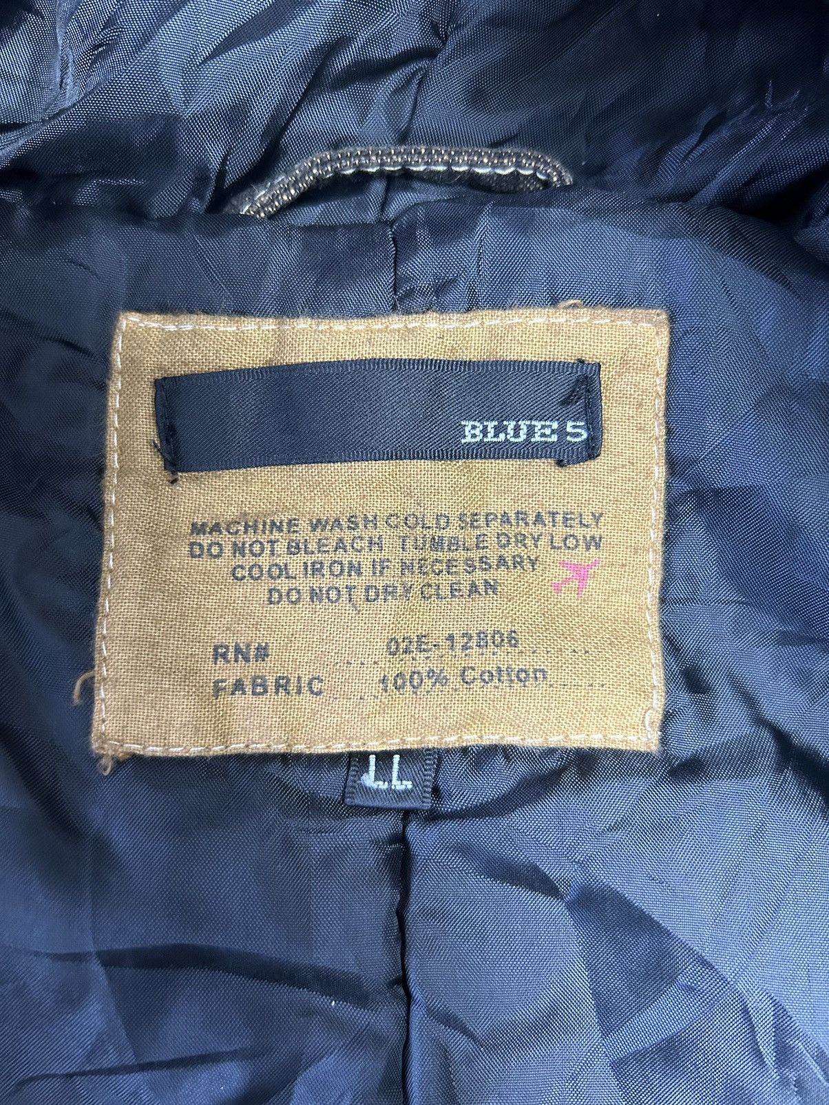 Japanese Brand × Vintage BLUE 5 VINTAGE ALLIX DESIGN JACKET Size US XL / EU 56 / 4 - 4 Thumbnail