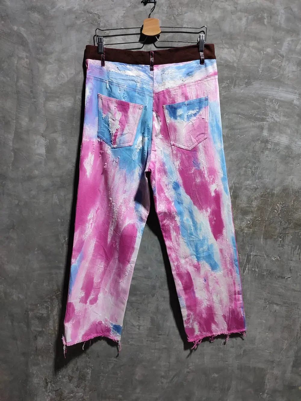 Other Unbrand Nice Design Colourfull Art Pants Size US 33 - 6 Thumbnail