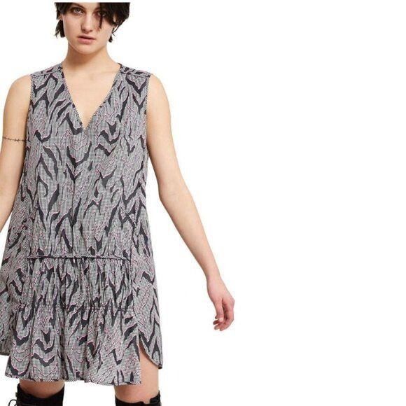 Opening Ceremony Opening Ceremony Dress 6 NWT Desert Drop Waist Sleeveless Ru Size M / US 6-8 / IT 42-44 - 6 Thumbnail