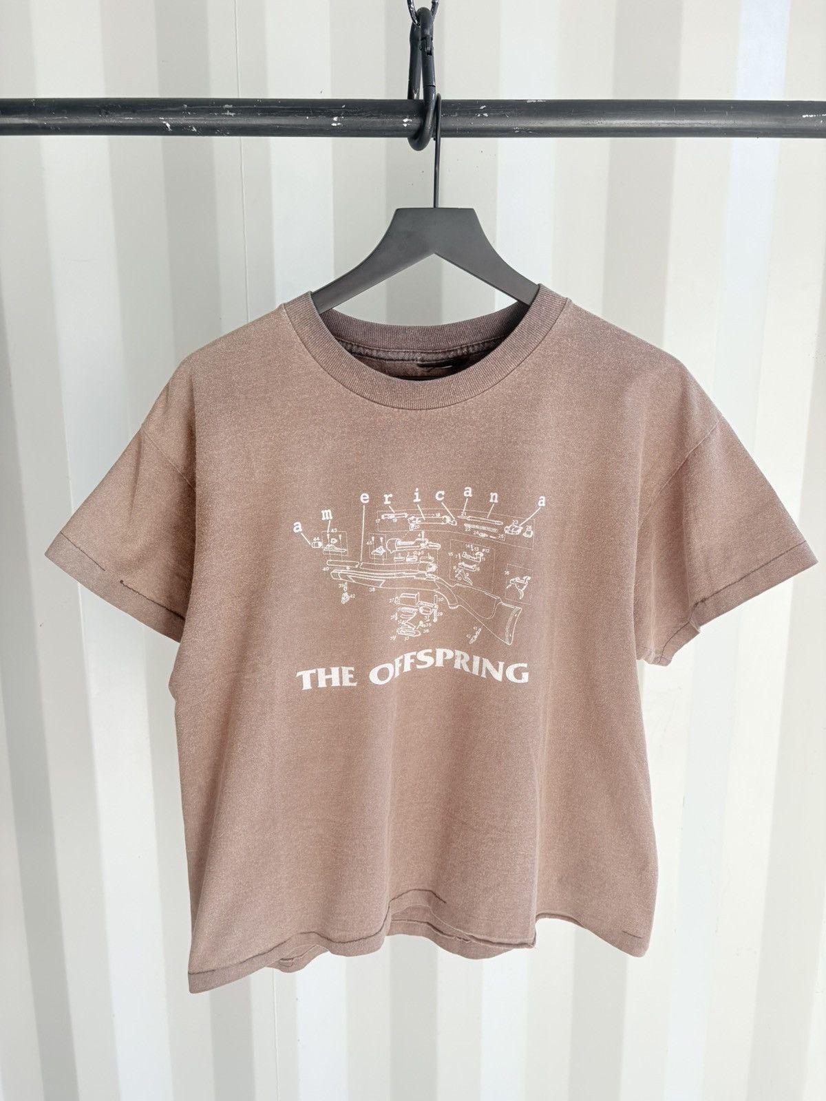 Band Tees Thrashed The Offspring Faded DistressedShirt Grunge Size US M / EU 48-50 / 2 - 1 Thumbnail