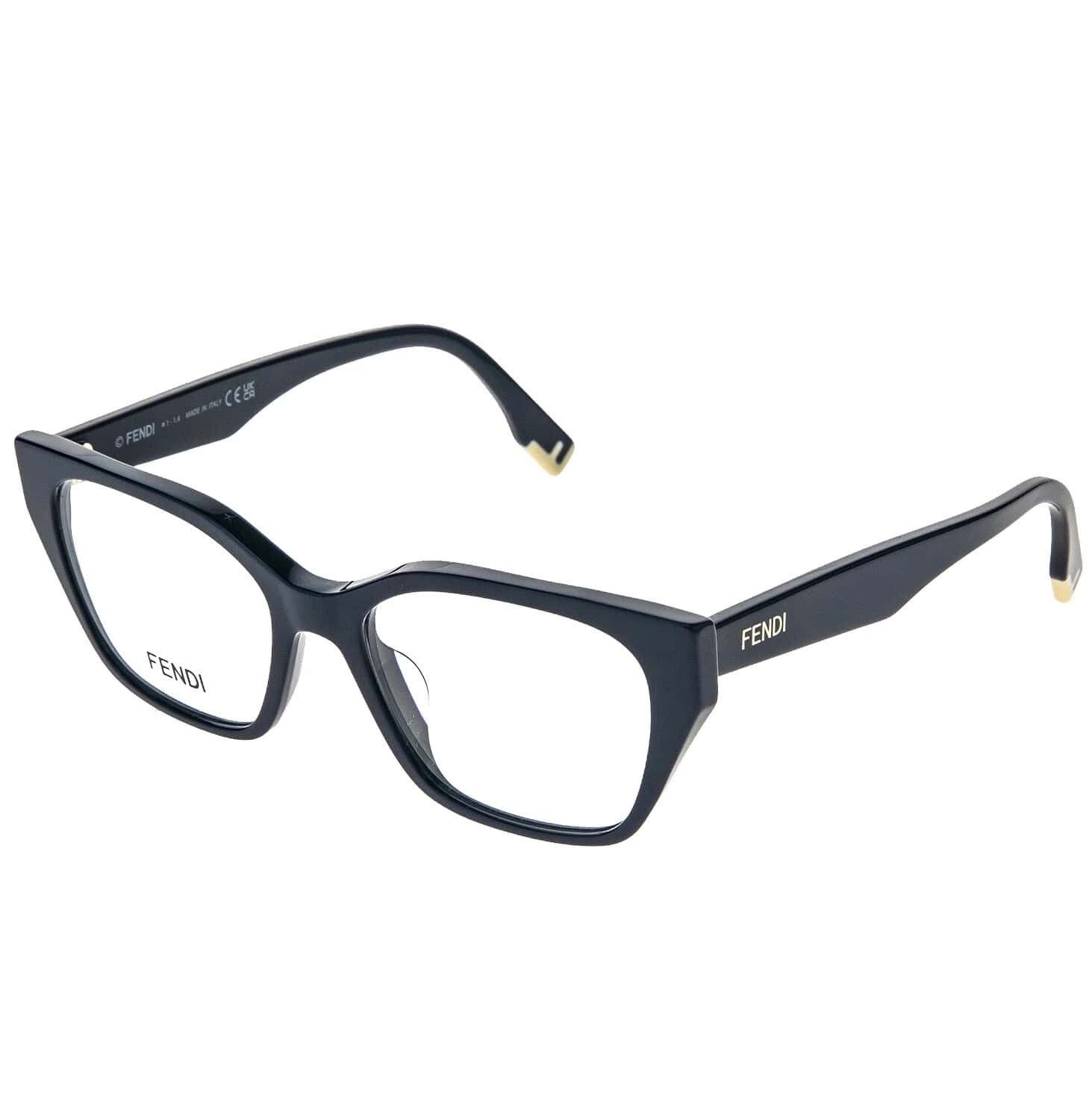 Fendi FENDI 50001 WAY Navy Eyeglasses Optical Frame FE50001I 090 Size ONE SIZE - 4 Thumbnail