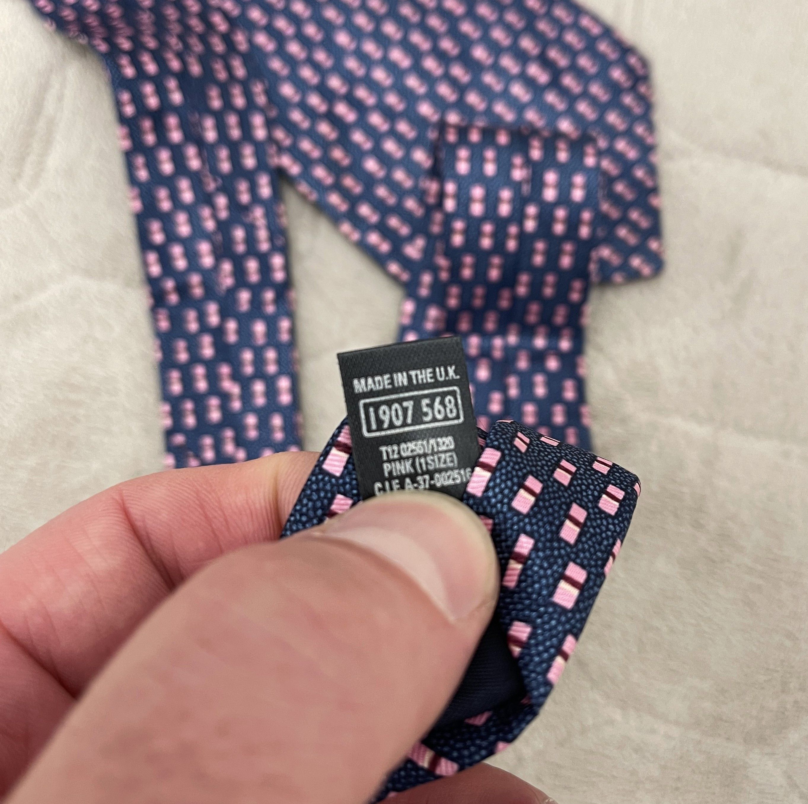 Marks & Spencer × Vintage MARKS SPENCER Vintage Tie Size ONE SIZE - 8 Thumbnail