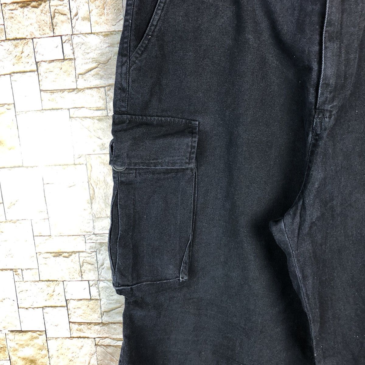Japanese Brand Japanese Brand Black Cargo Multipocket Pants #A644 Size US 28 / EU 44 - 10 Thumbnail