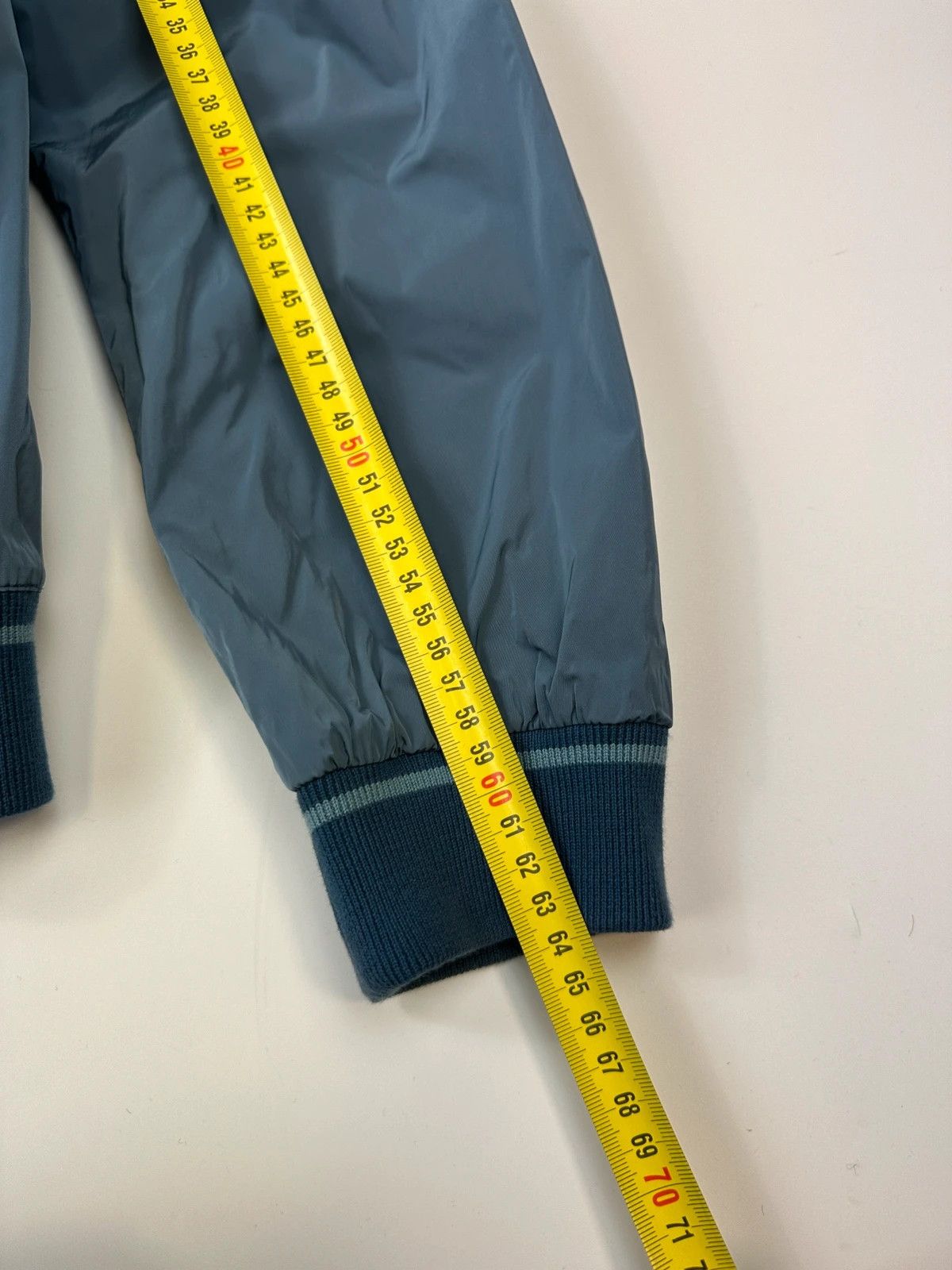 Prada Prada Milano FW2014 Reversible Blue Nylon Bomber Jacket Size US L / EU 52-54 / 3 - 14 Thumbnail