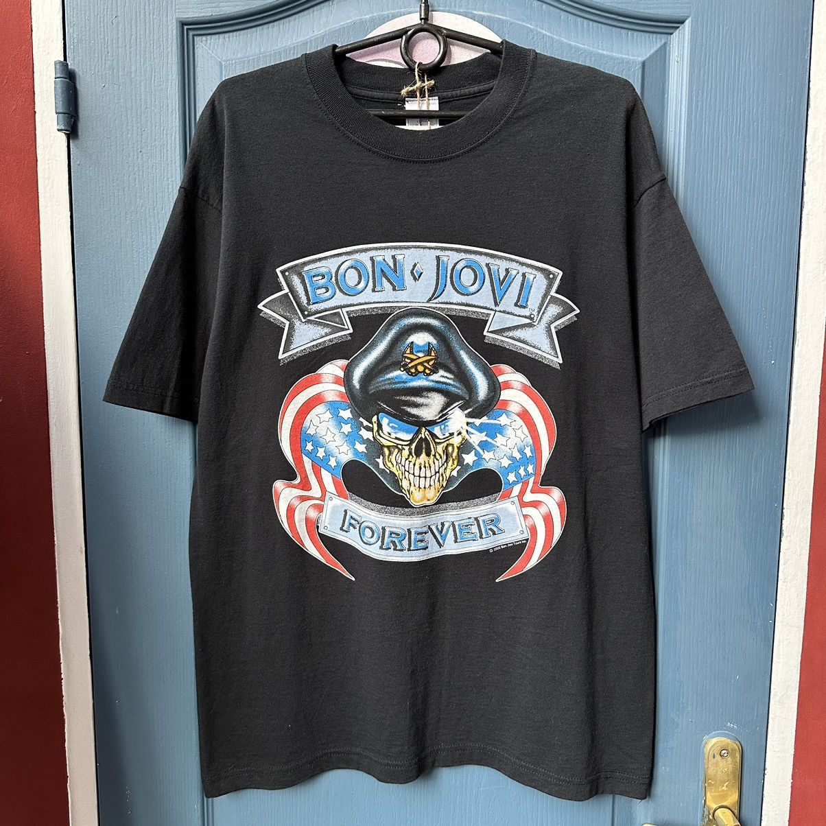 Band Tees × Bon Jovi × Vintage Bon Jovi 2000 Euro Crash tour tee rockband metal tshirt USA Size US L / EU 52-54 / 3 - 1 Thumbnail
