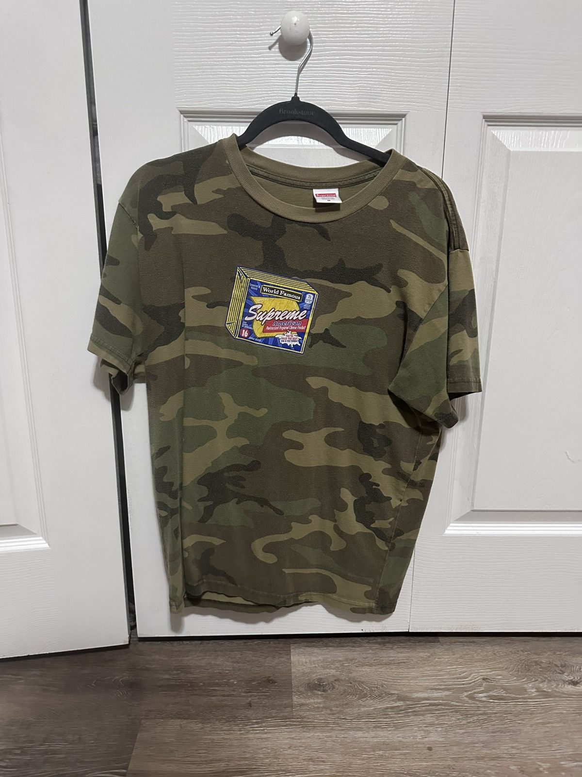 Supreme Supreme Camo Cheese Tee Size US M / EU 48-50 / 2 - 1 Thumbnail