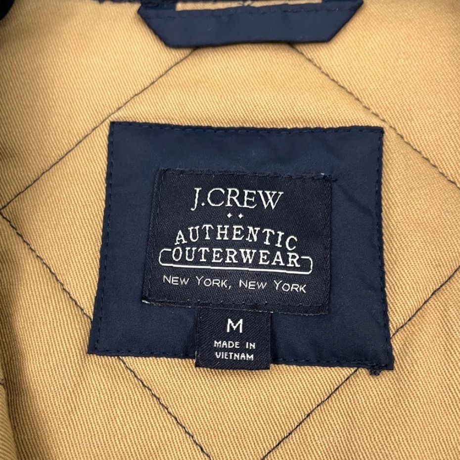 J.Crew J. Crew Walker Vest Mens M Blue Quilted Full Zip Preppy Office Lightweight Layers Shirt Size US M / EU 48-50 / 2 - 2 Thumbnail