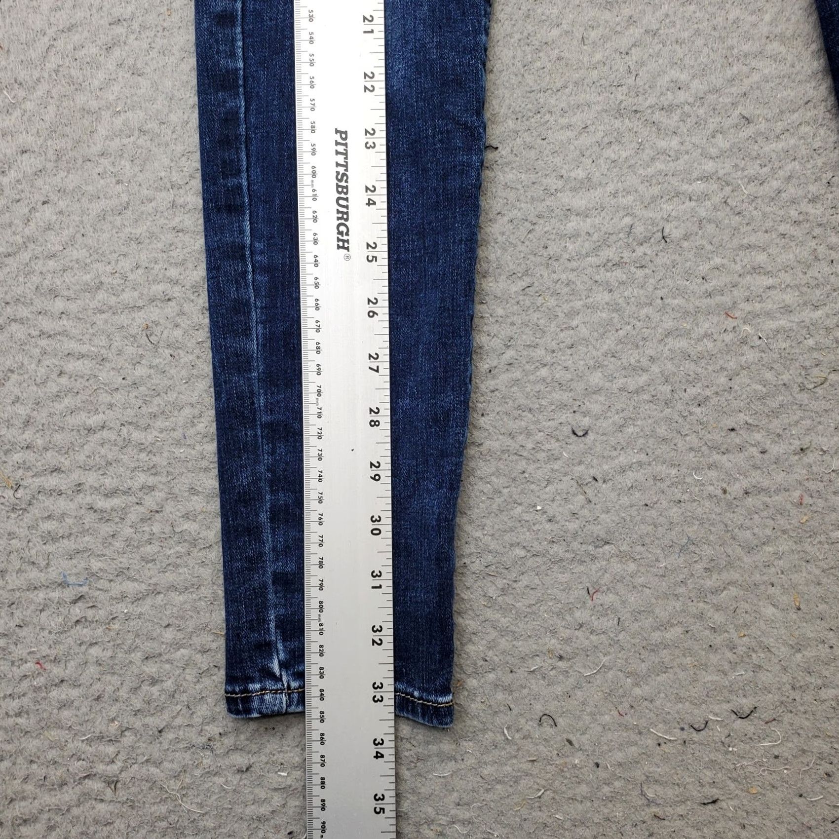 American Eagle Outfitters American Eagle Outfitters Jegging Jeans Womens 4 Blue Super Stretch Skinny Fit Shirt Women 4 Blue Jeans Size 27" / US 4 / IT 40 - 3 Thumbnail