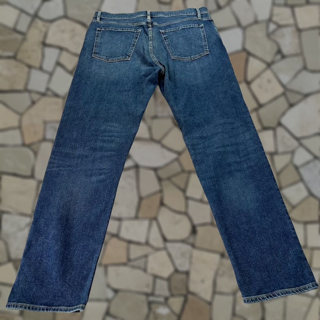 Flint And Tinder Flint and Tinder Jeans Mens 36x32 Blue Tapered Slim Stretch Denim Medium Wash Jeans Size US 36 / EU 52 - 1 Thumbnail