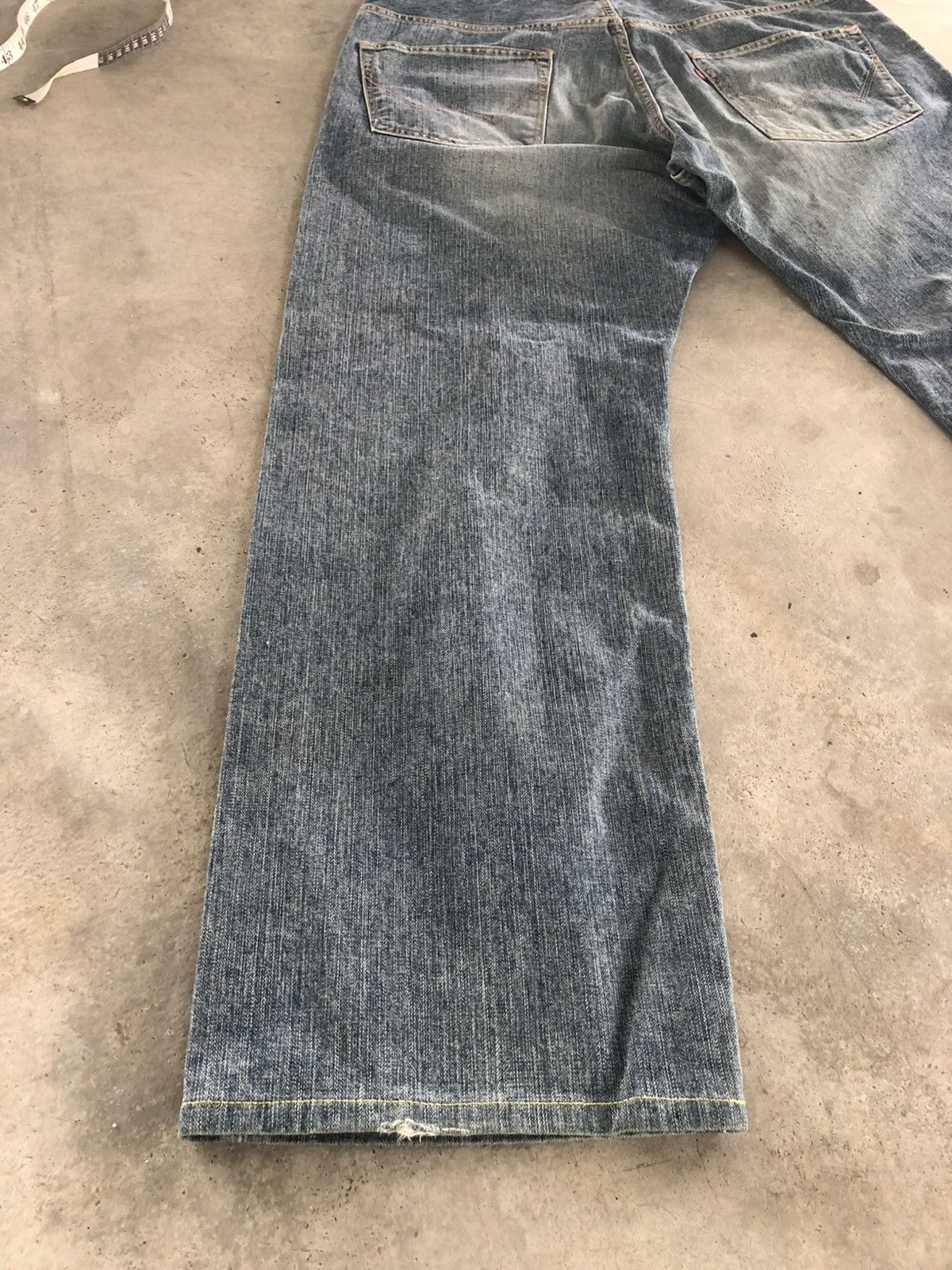 Edwin Vintage Edwin BAGGY Jeans Rusty Faded Denim Pants Size US 37 - 13 Thumbnail
