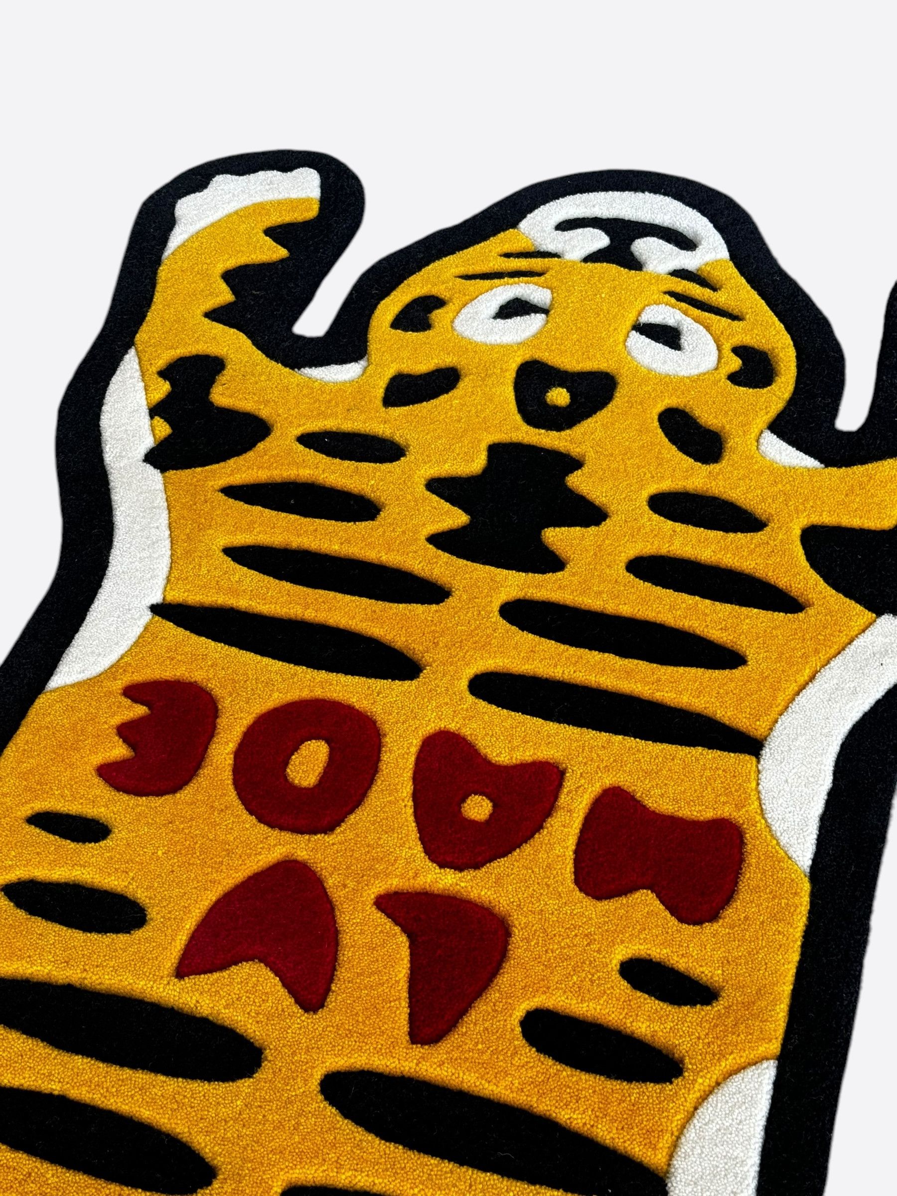 Louis Vuitton × Nigo Louis Vuitton Nigo Yellow Tiger Wool Rug Size ONE SIZE - 8 Thumbnail