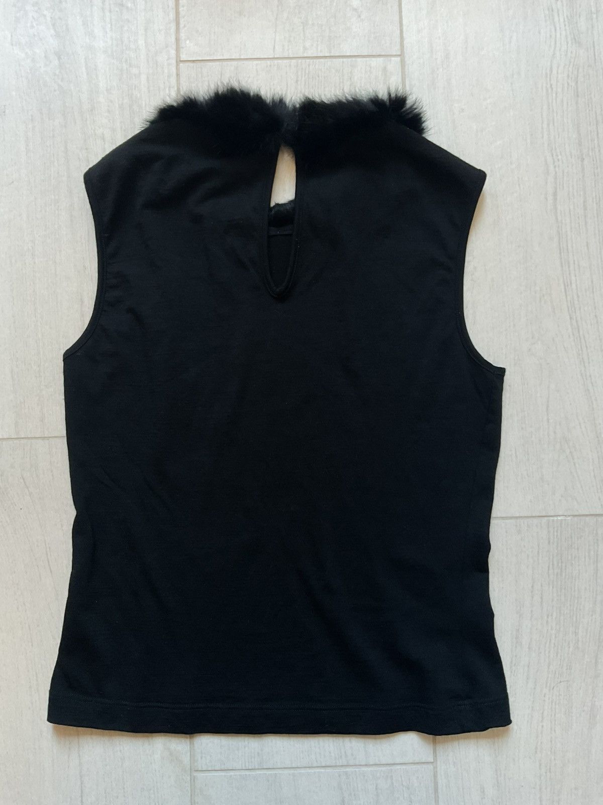 Moschino Moschino Jeans 90’s top with rabbit fur Size M / US 6-8 / IT 42-44 - 3 Thumbnail