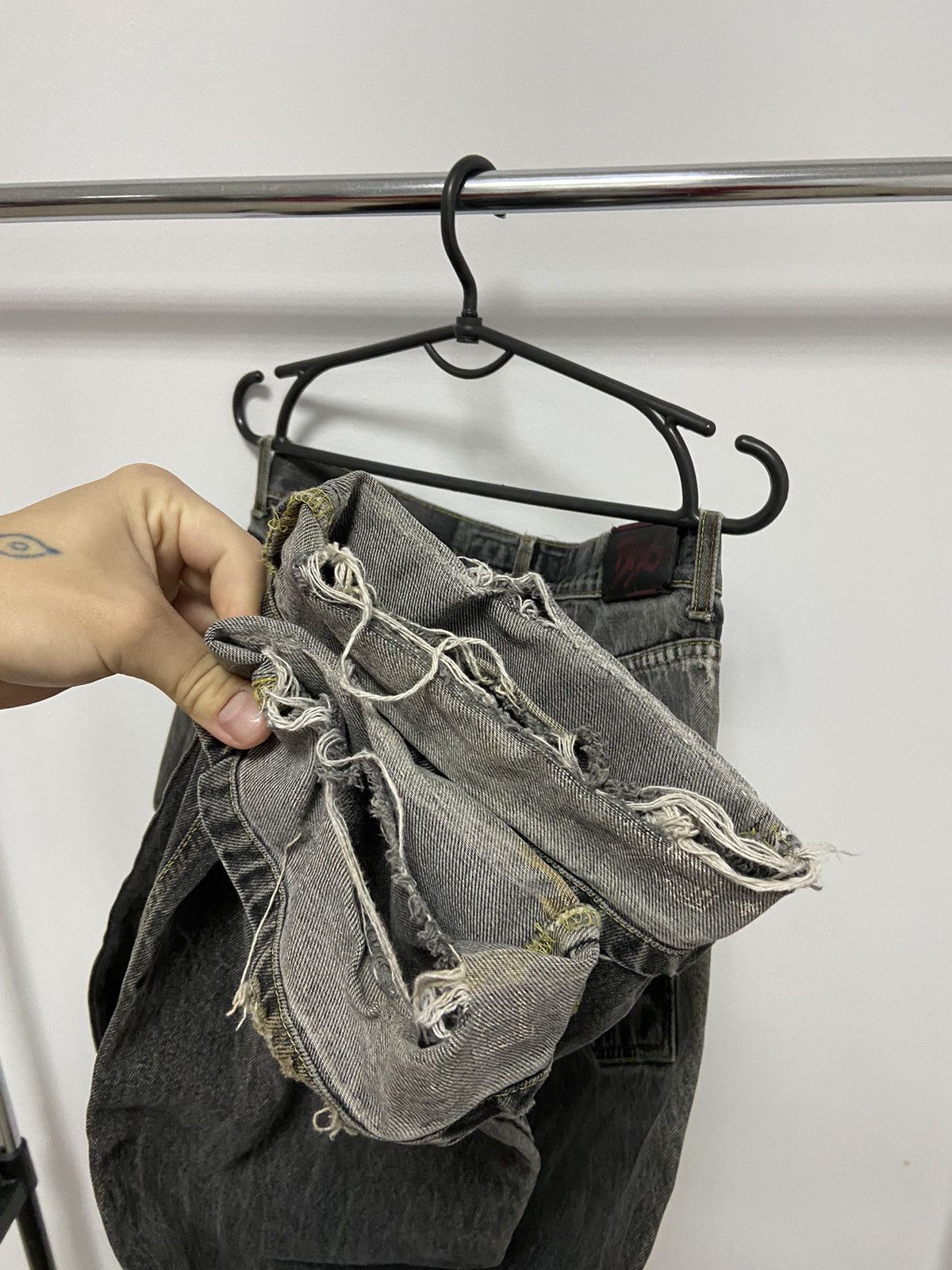 Japanese Brand × Vintage Pants Vintage jeans Sneakers Skate Bad Byz BB6 Japanese Size US 34 / EU 50 - 13 Thumbnail
