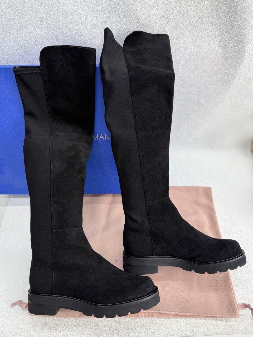 Stuart Weitzman Stuart Weitzman Black Boots us_6 Women Size US 6 / IT 36 - 1 Thumbnail