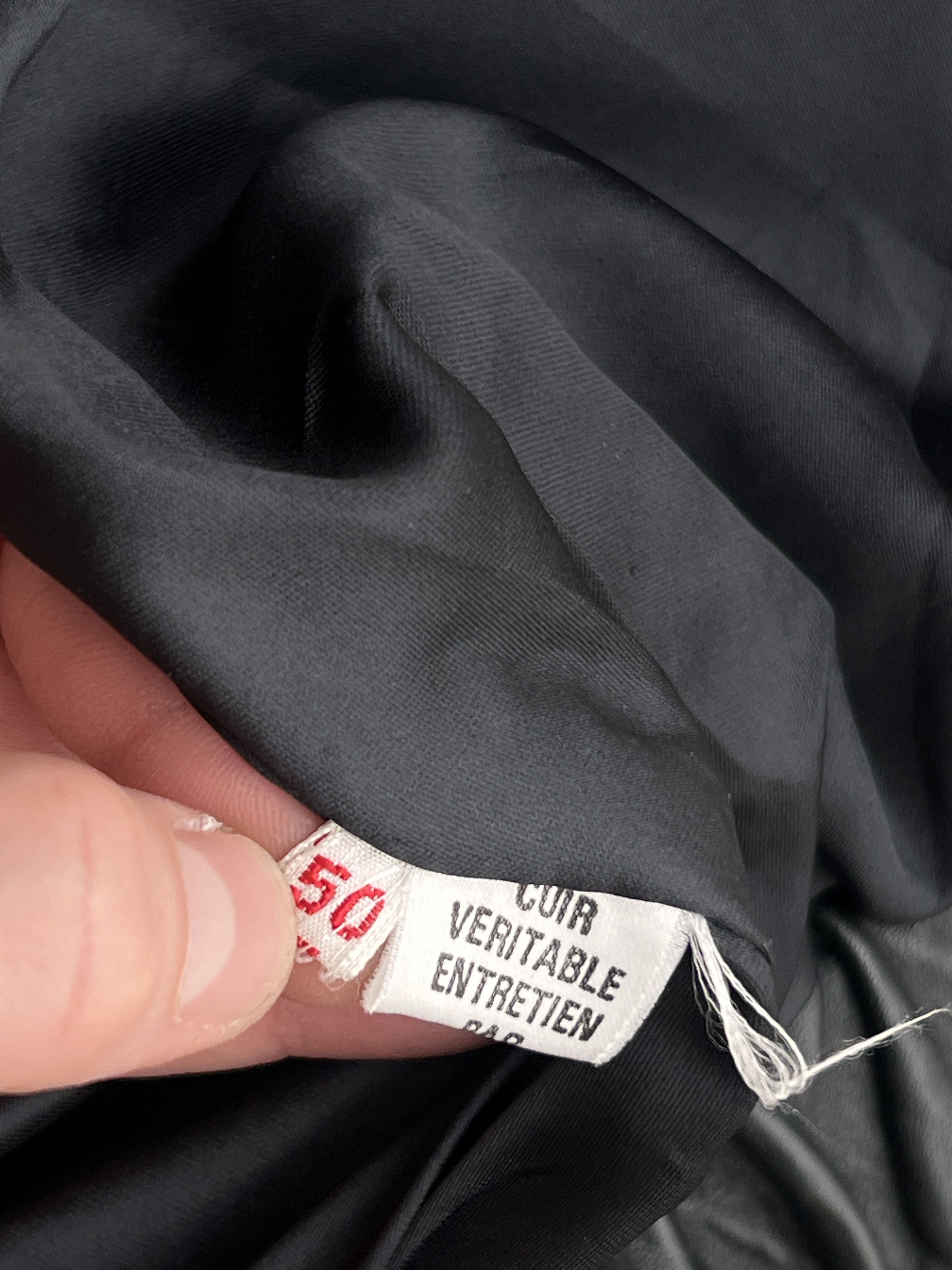 If Six Was Nine Rick Owens Yohji Yamamoto vibe vintage leather bomber jacket Size US M / EU 48-50 / 2 - 10 Thumbnail