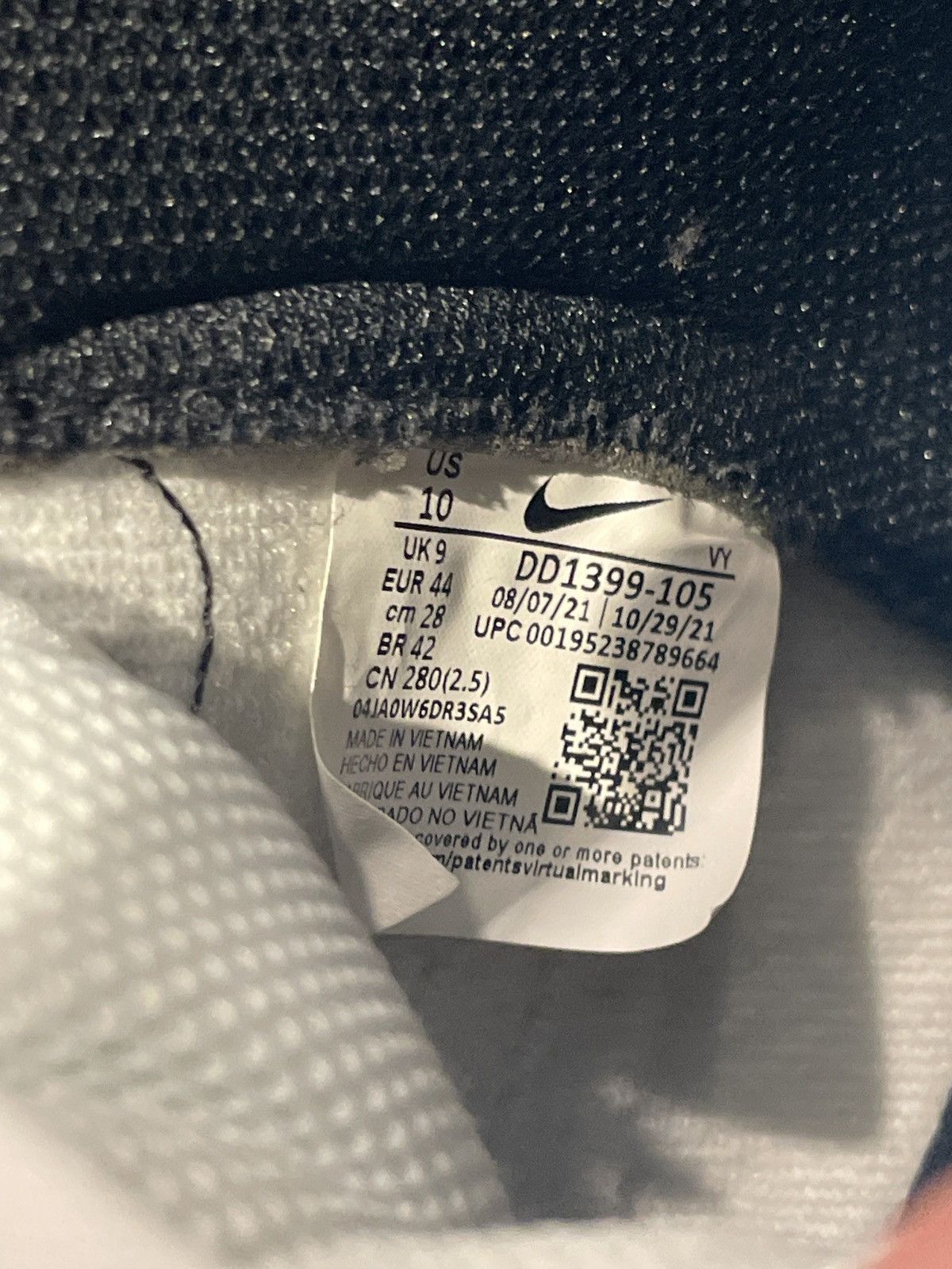 Nike Nike Dunk High Panda Size US 10 / EU 43 - 7 Thumbnail