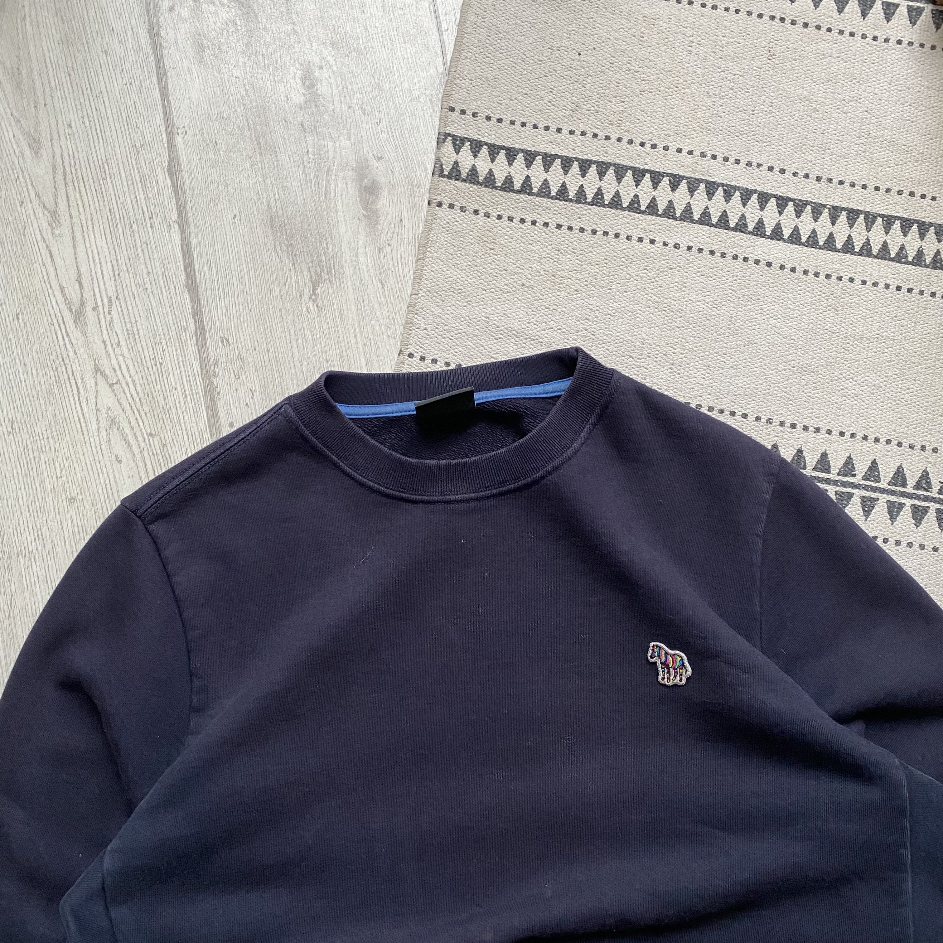 Paul Smith 💎Vintage Designer Paul Smith heavy sweatshirt Zebra logo Size US M / EU 48-50 / 2 - 2 Thumbnail