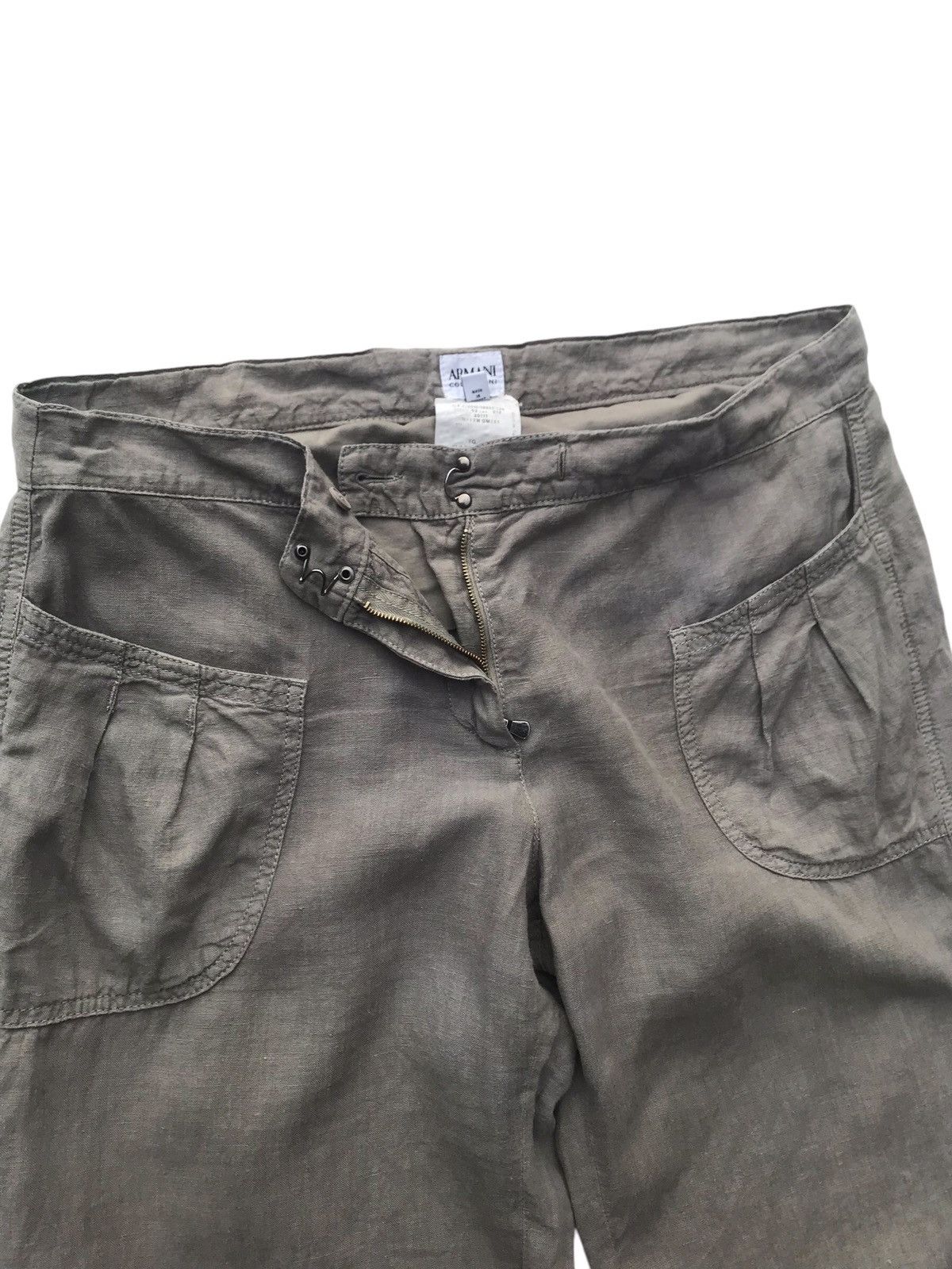 Armani Armani Collezioni Women Casual Pants Size 34" / US 12 / IT 48 - 7 Thumbnail