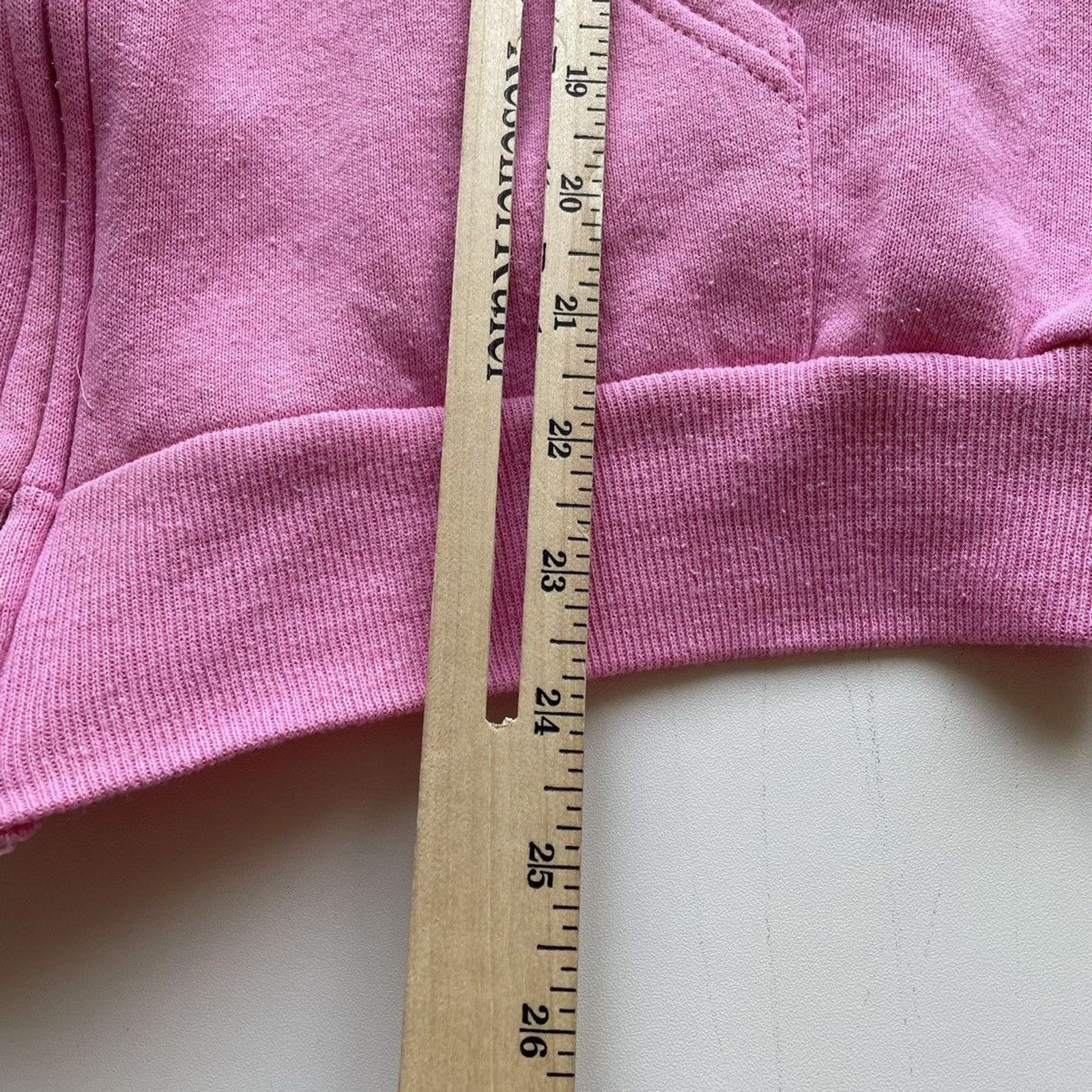 Nike × Vintage Vintage 90s Nike Embroidered Swoosh Hot Pink Zip Up Sweater Size M / US 6-8 / IT 42-44 - 6 Thumbnail