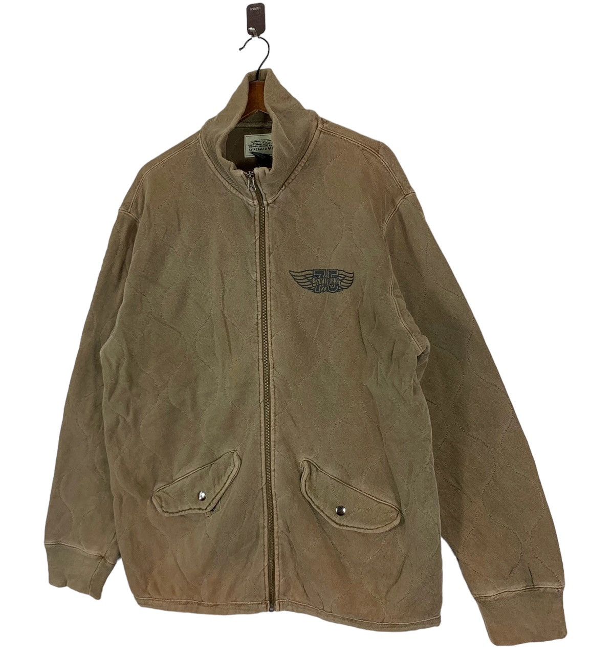 Avirex × Vintage VINTAGE AVIREX CO LTD BOMBER ZIPPER JACKET Size US XL / EU 56 / 4 - 2 Thumbnail
