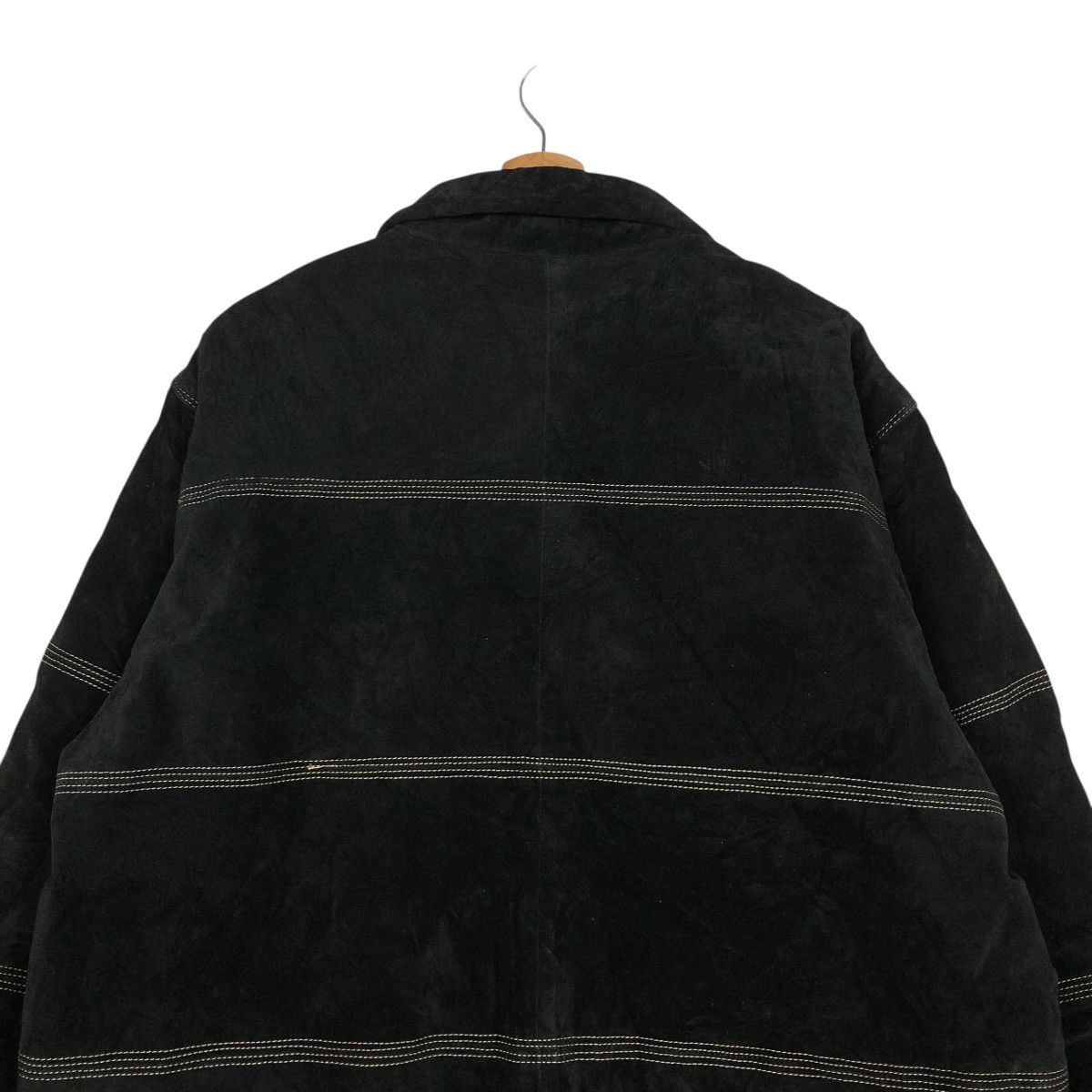 Japanese Brand 🔥VINTAGE LEATHER JACKET BIKER VIA NUOVA ISSEY MIYAKE Size US M / EU 48-50 / 2 - 11 Thumbnail