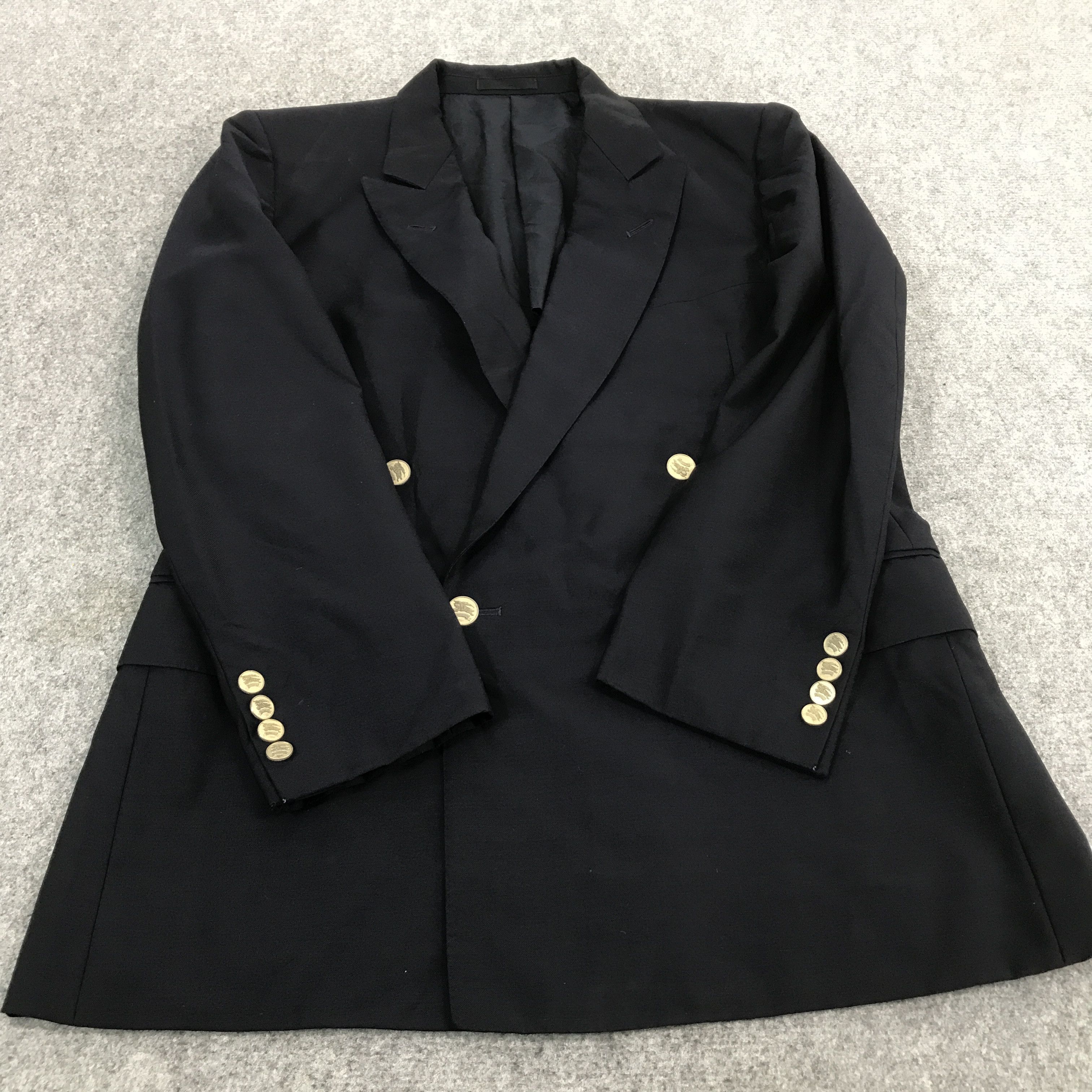 Burberry × Japanese Brand BURBERRYS DOUBLE BREAST GOLD BUTTON JACKET Size US L / EU 52-54 / 3 - 8 Thumbnail