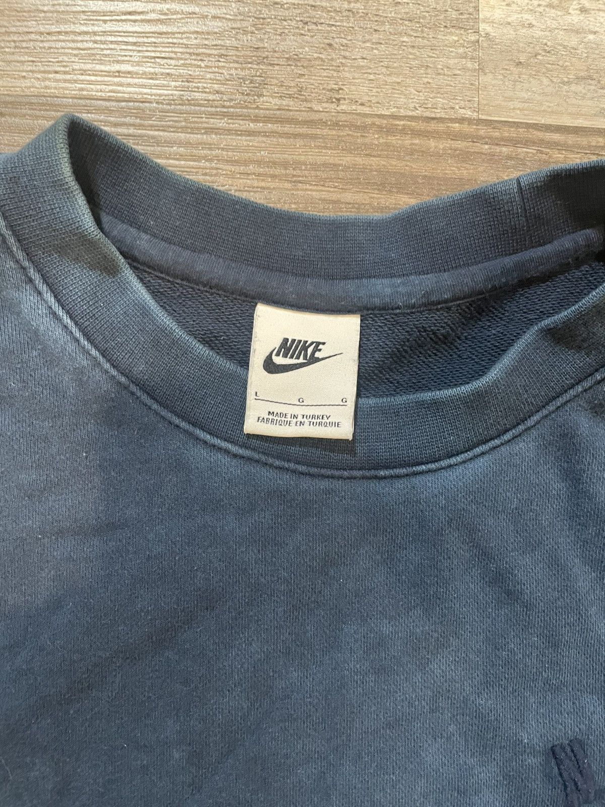 Nike Nike Sweatshop Baby on Real Nike sweatshirt Size US L / EU 52-54 / 3 - 6 Thumbnail