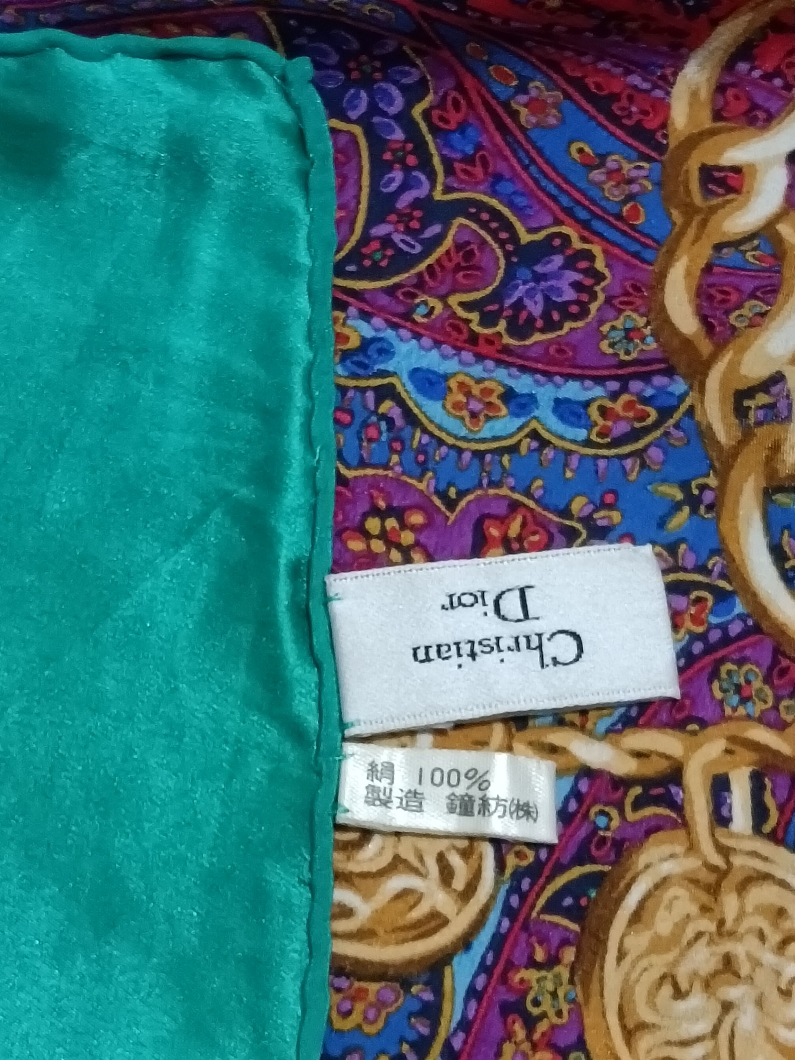 Dior CHRISTIAN DIOR SILK SCARVES Size ONE SIZE - 2 Thumbnail