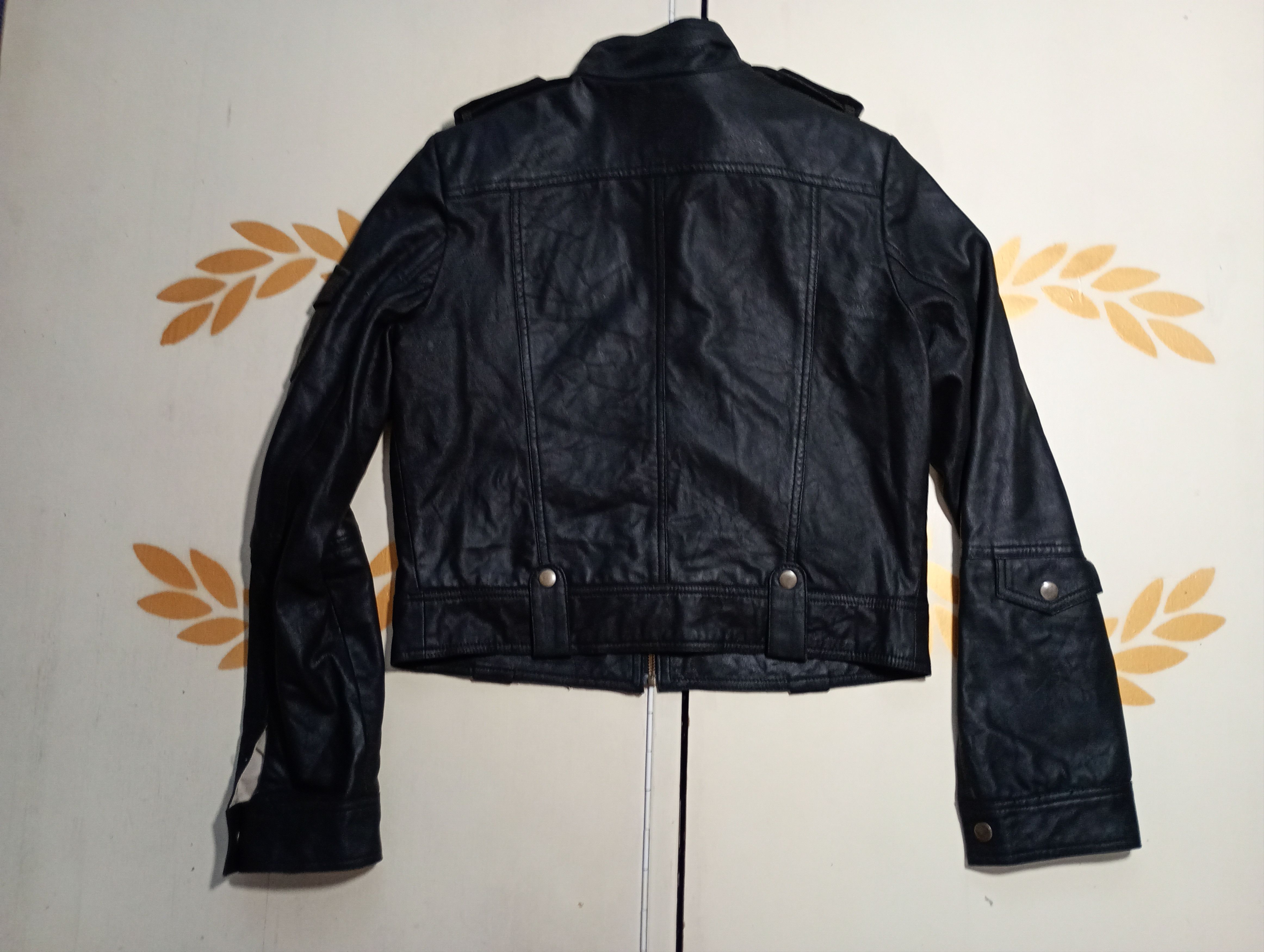 Vintage Robert Cary-Williams Leather Jacket size UK 12 Size M / US 6-8 / IT 42-44 - 10 Thumbnail