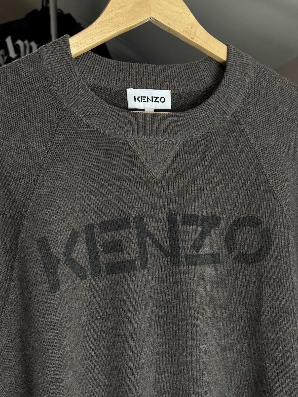 Kenzo Kenzo Wool & Cotton Boxy Sweater Designer Vintage Size M / US 6-8 / IT 42-44 - 3 Thumbnail